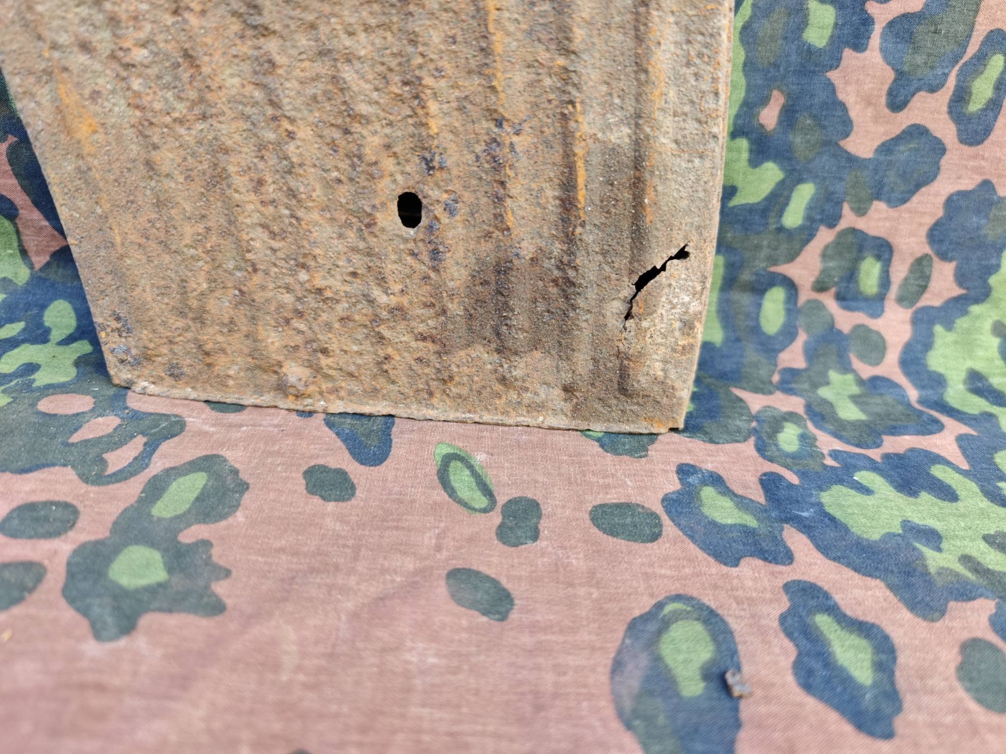  German 2 cm Flak Magazine – Incomplete, Ground Dug