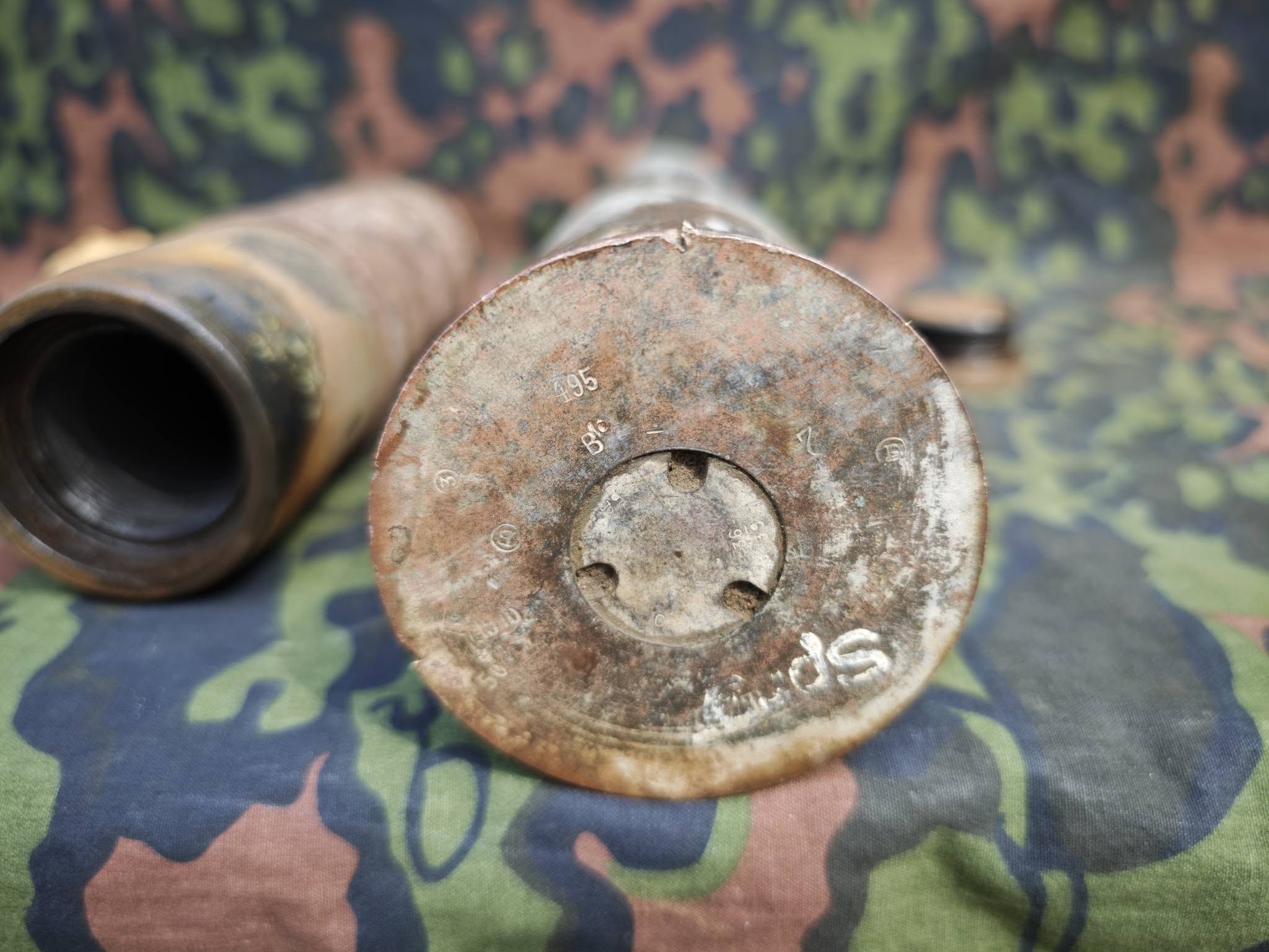 German Captured Soviet 76 mm M1927 Regimental Gun SprGr.