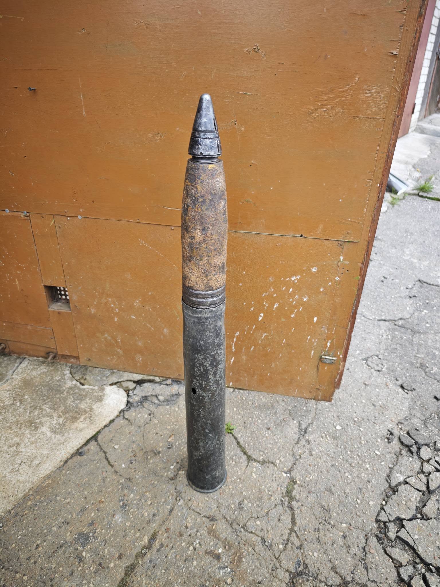 Original German 8.8 cm Flak 18/36/37 Complete Inert Round – 1944 
