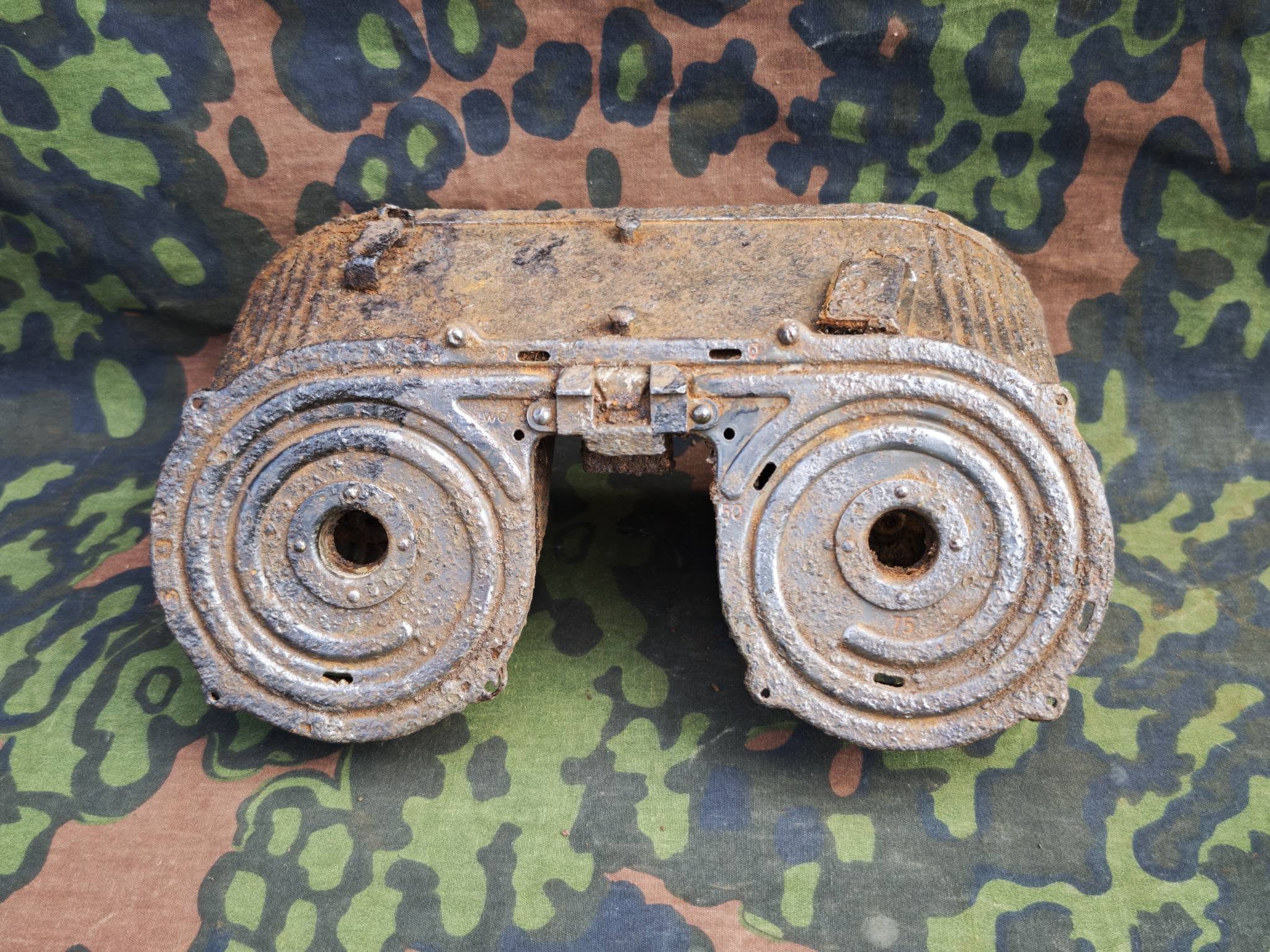 WWII German MG 15 Double Drum Magazine