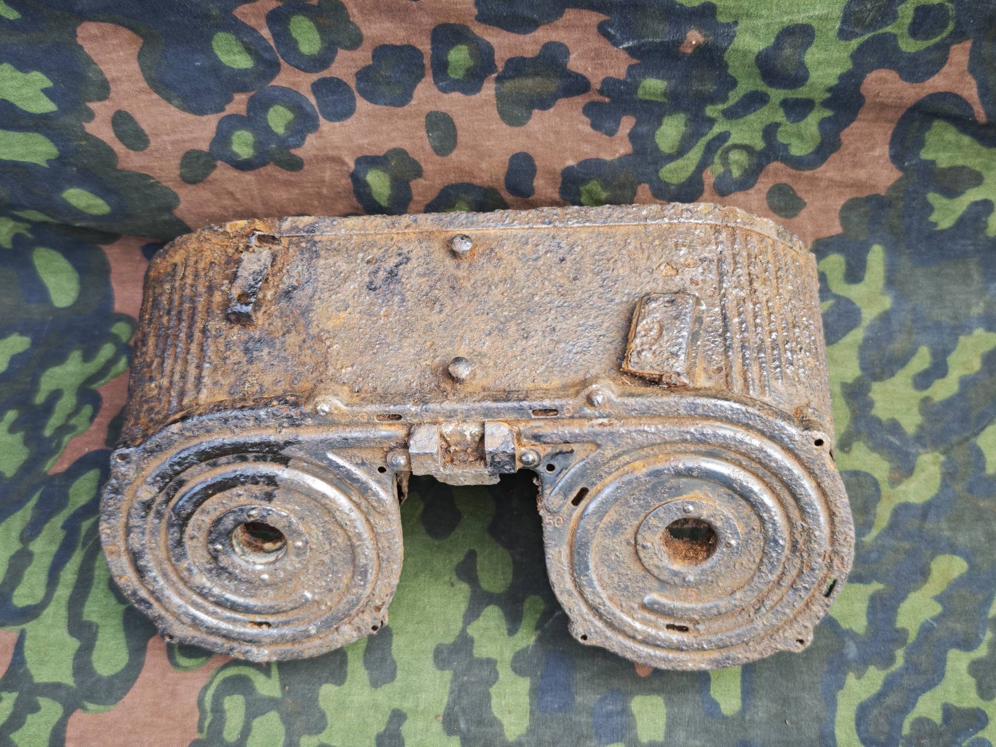 WWII German MG 15 Double Drum Magazine