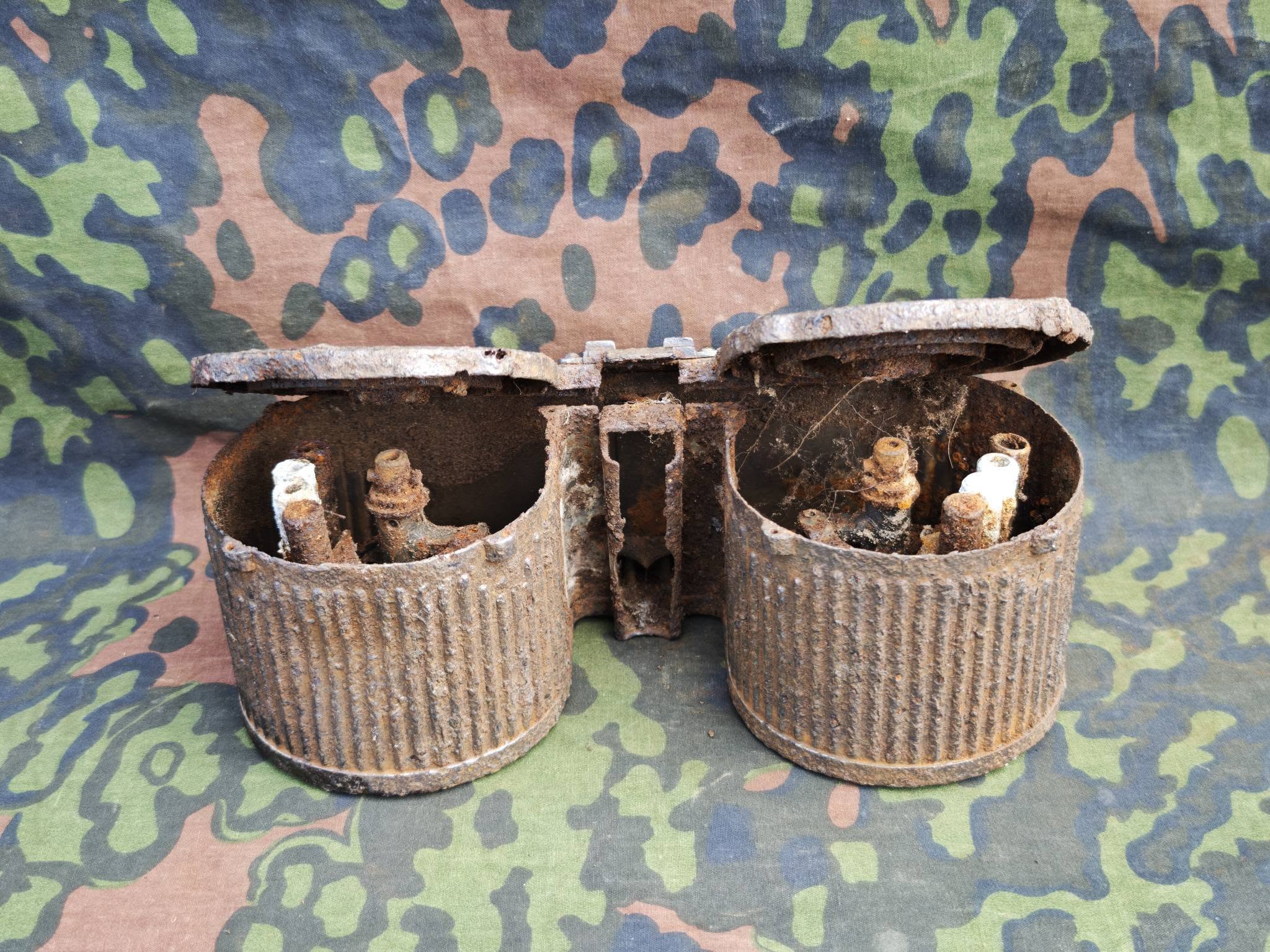 WWII German MG 15 Double Drum Magazine