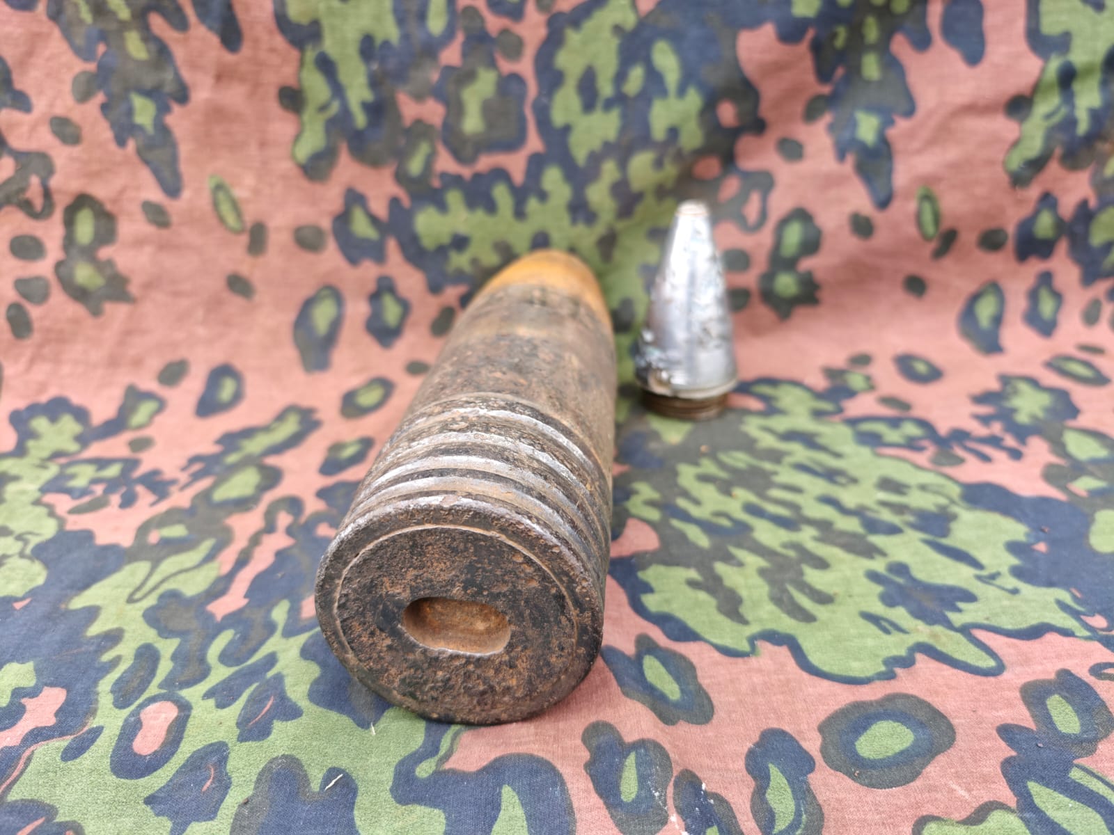 Original WWII German 8.8cm Flak 18 Sprgr. L/4.5 Shell