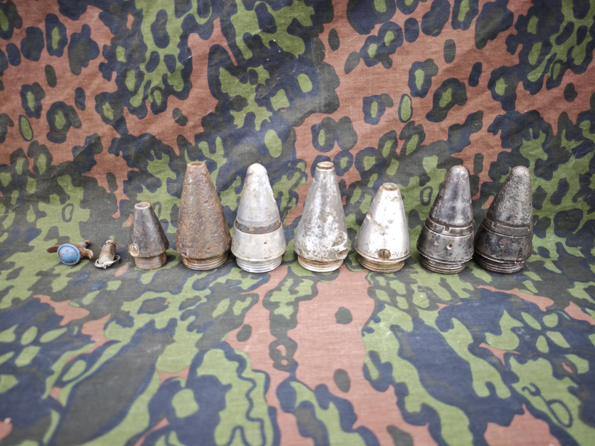 WW2 German Artillery Fuze Collection 