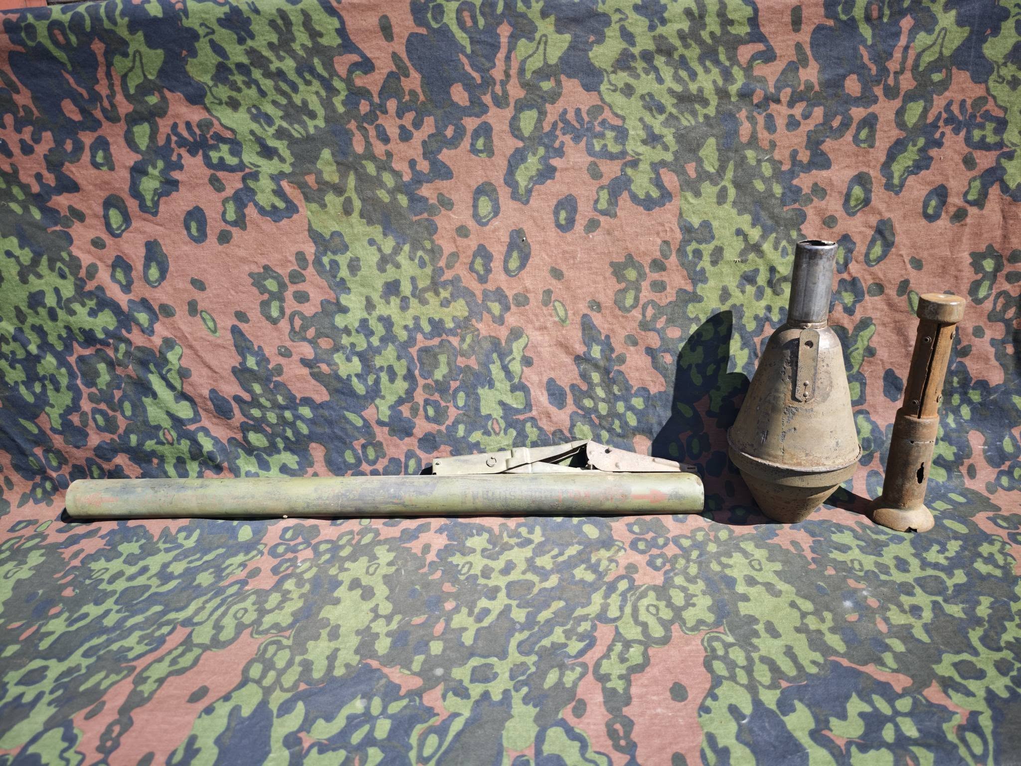 Original WW2 German Panzerfaust 60 – Complete Relic Set