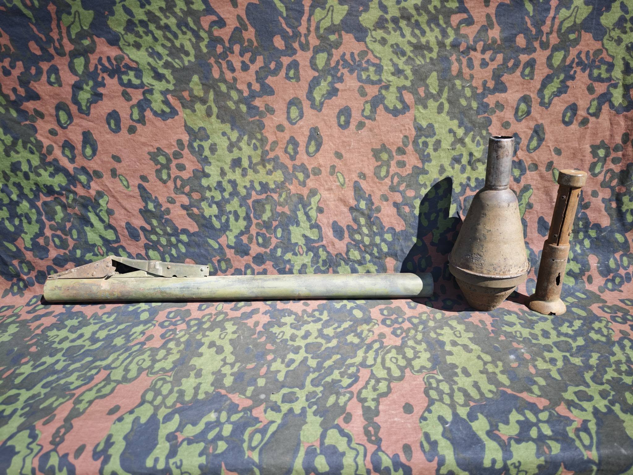 Original WW2 German Panzerfaust 60 – Complete Relic Set