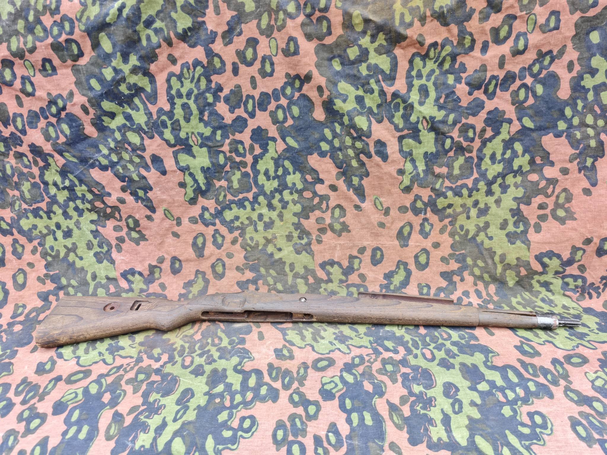 German Mauser K98k Rifle Stock – Well-Preserved Bog Find