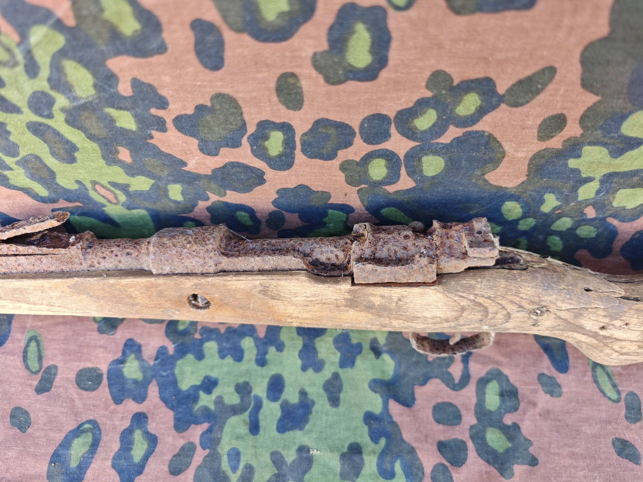 German Mauser K98 Rifle – Water Find with Stock