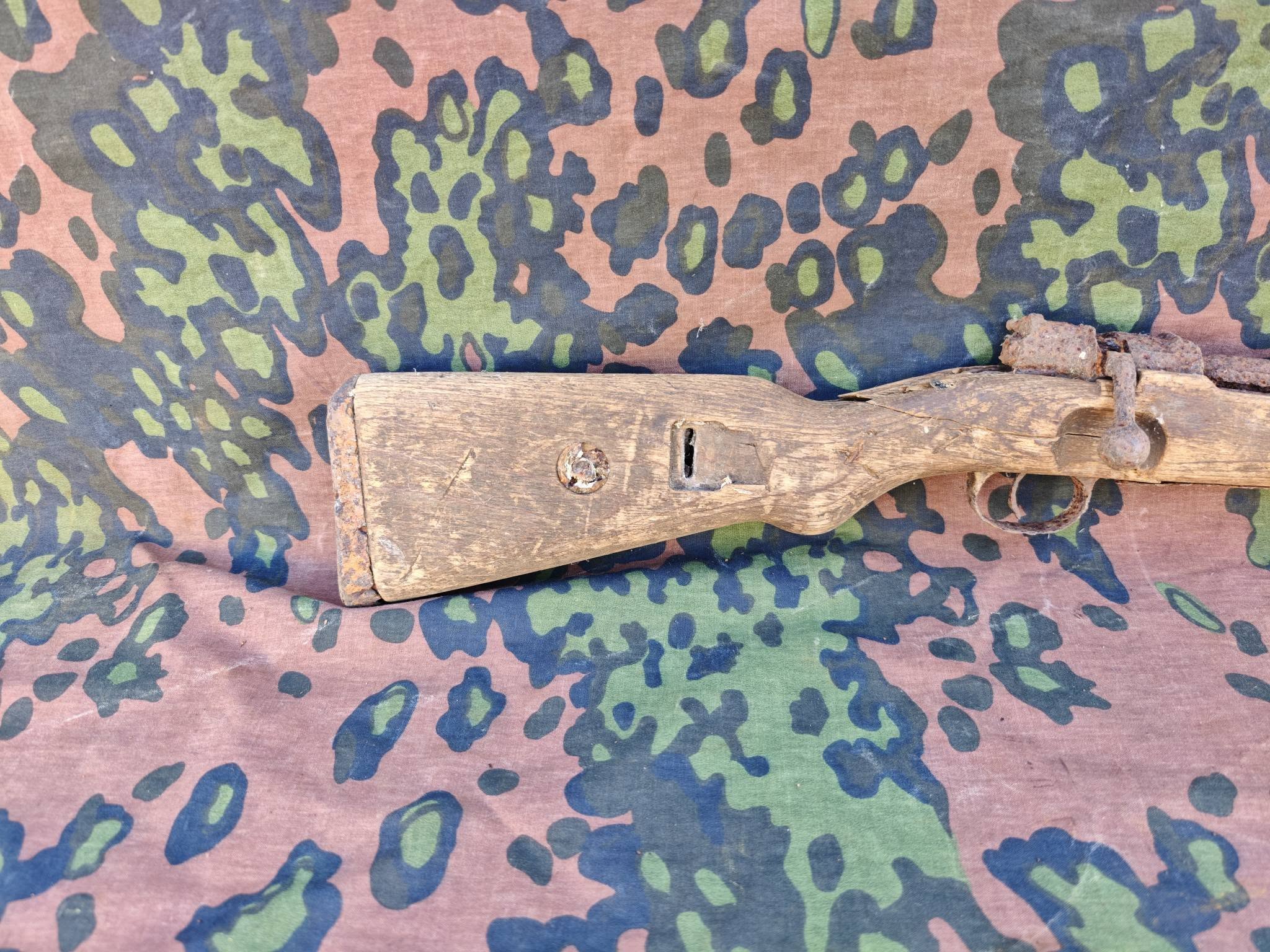 German Mauser K98 Rifle – Water Find with Stock