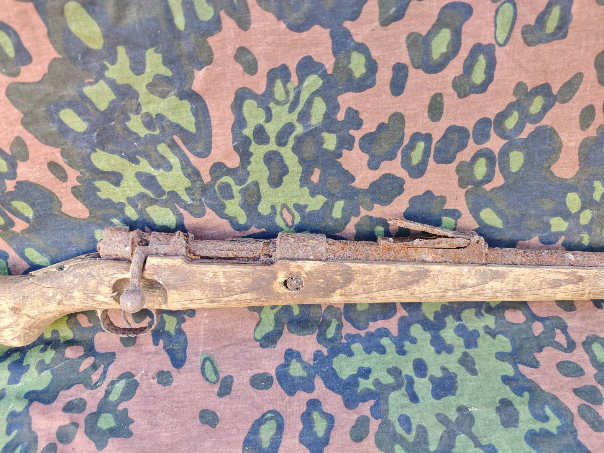 German Mauser K98 Rifle – Water Find with Stock