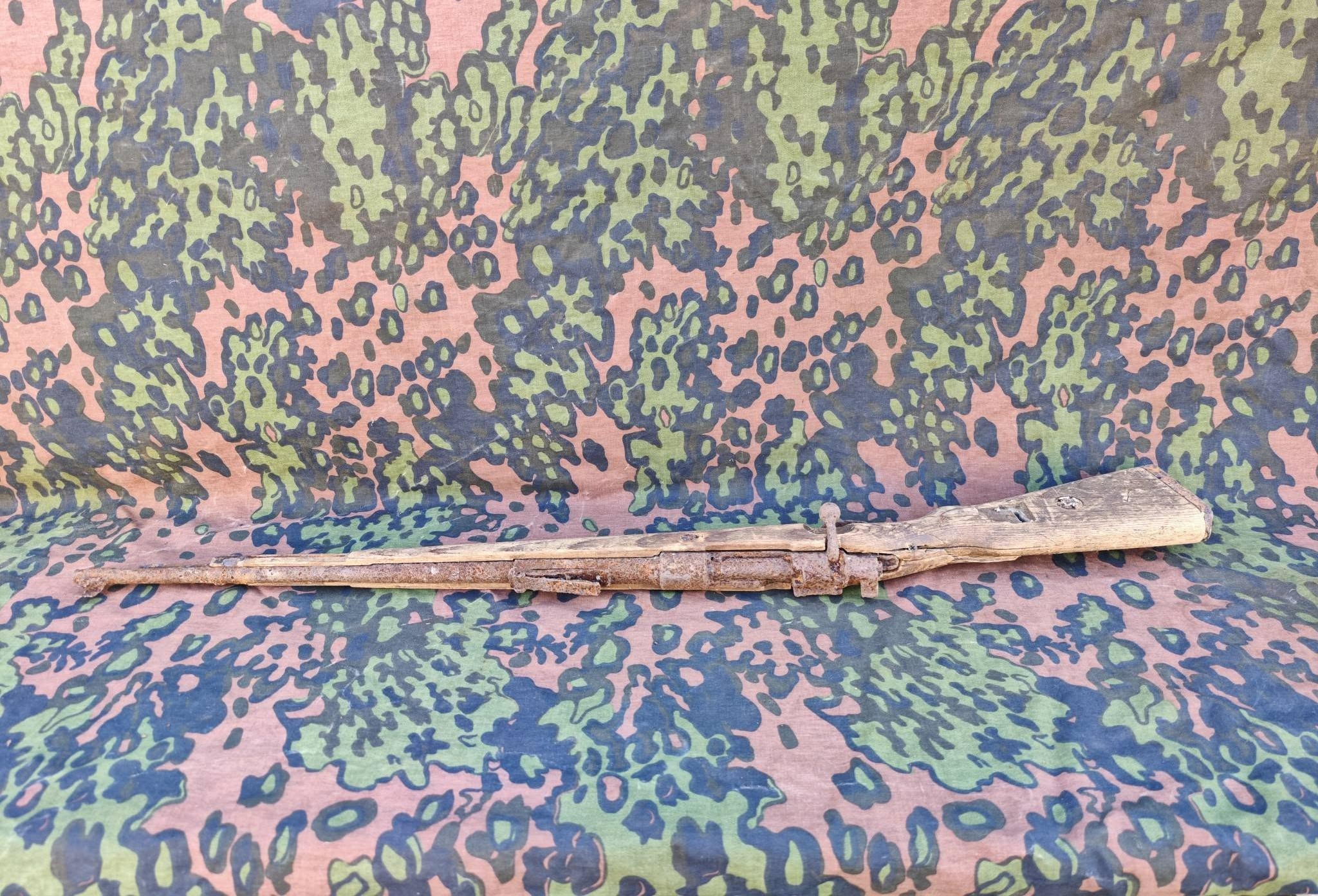 German Mauser K98 Rifle – Water Find with Stock