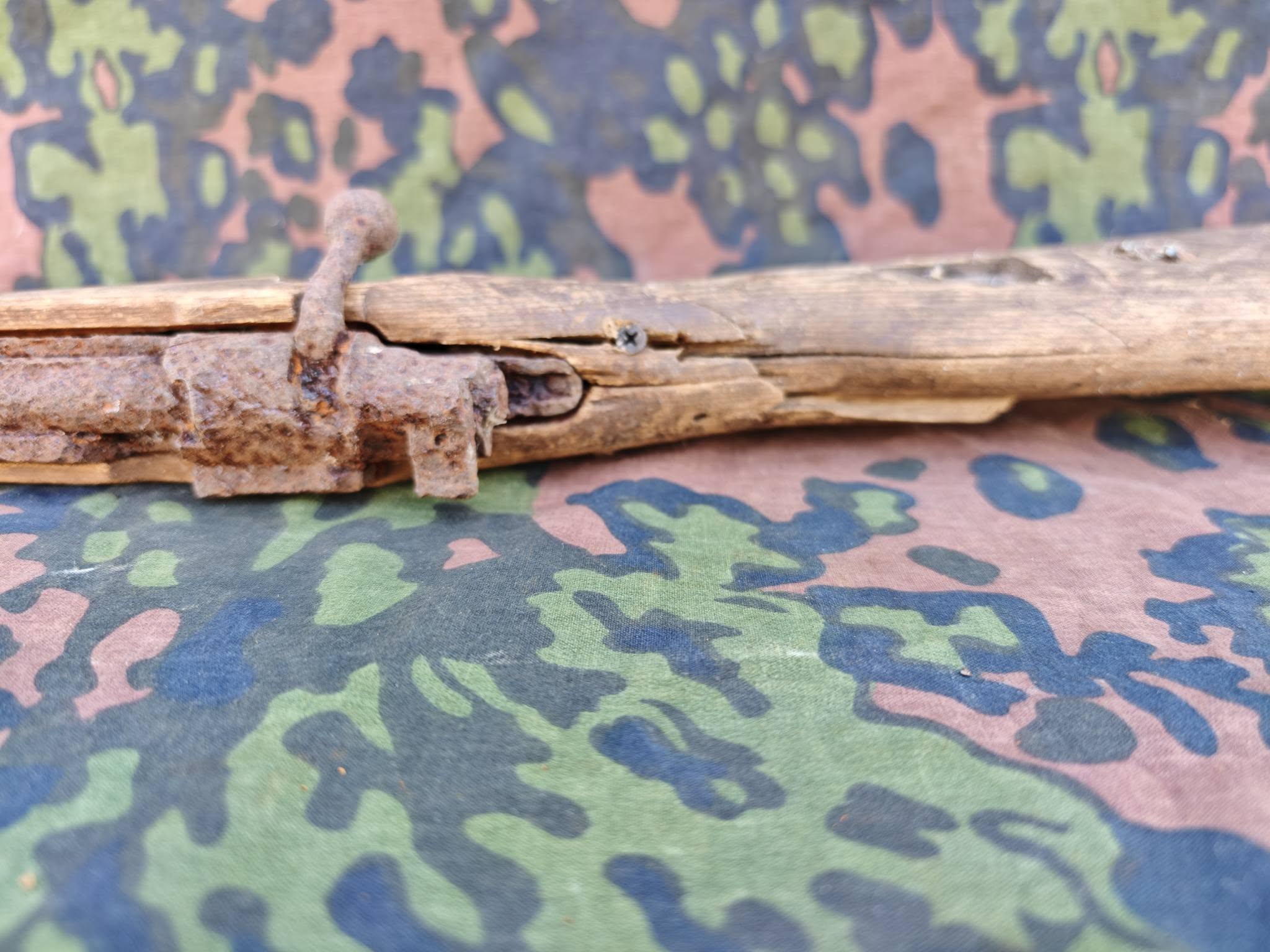 German Mauser K98 Rifle – Water Find with Stock