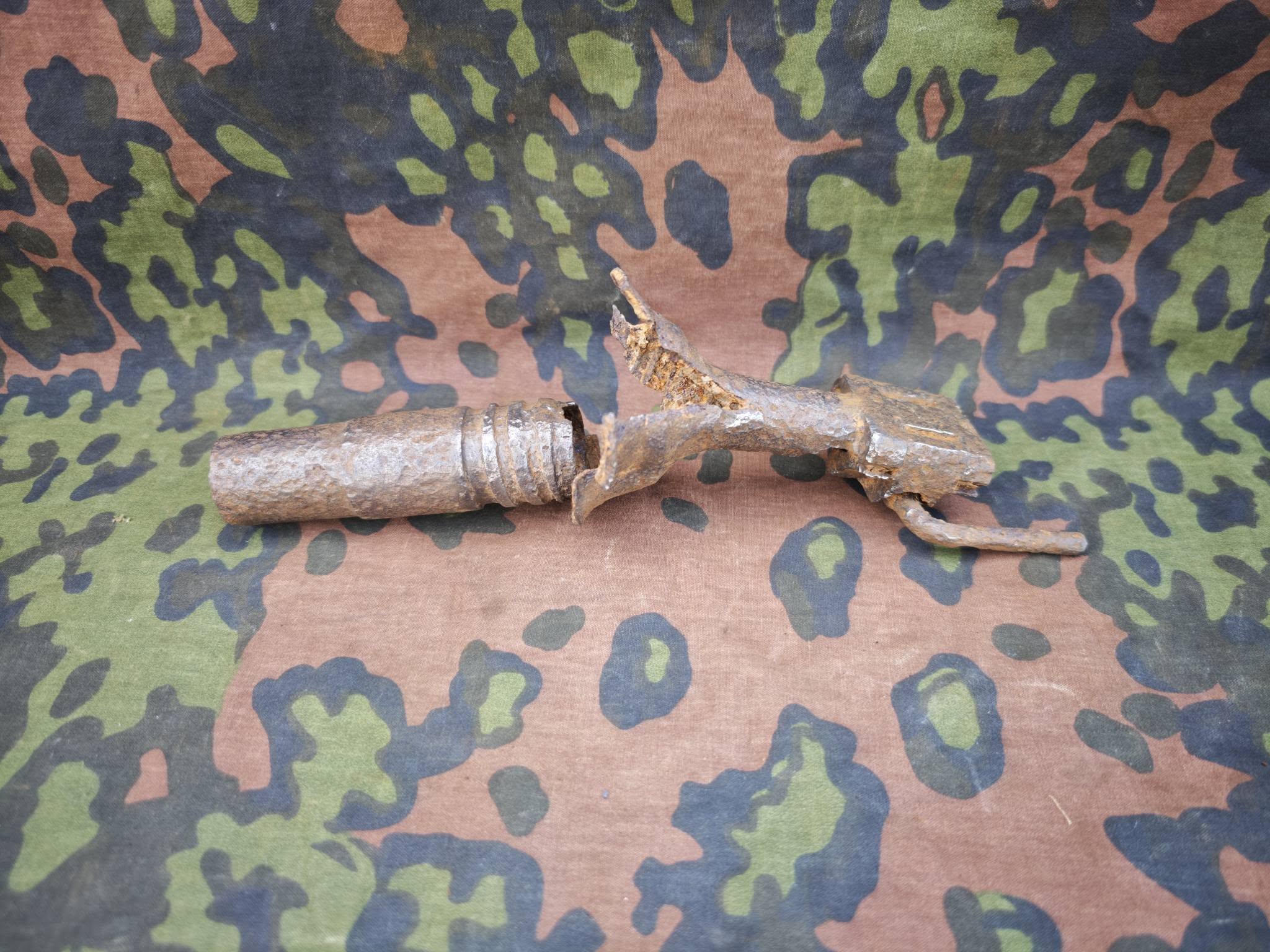 Exploded German Mauser K98 Rifle Grenade Launcher (Schiessbecher)