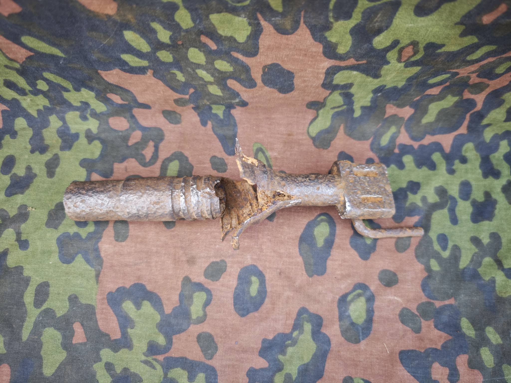 Exploded German Mauser K98 Rifle Grenade Launcher (Schiessbecher)