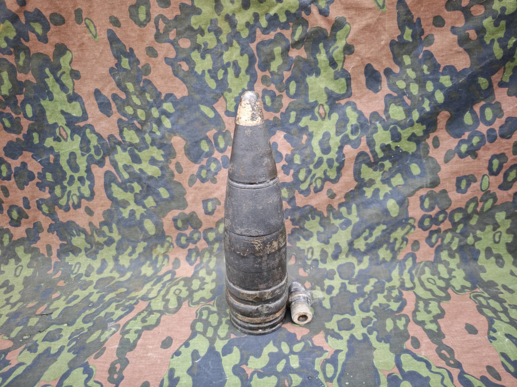 WW2 German 8.8cm KwK 43 Pzgr. APCBC Round – Inert No.3