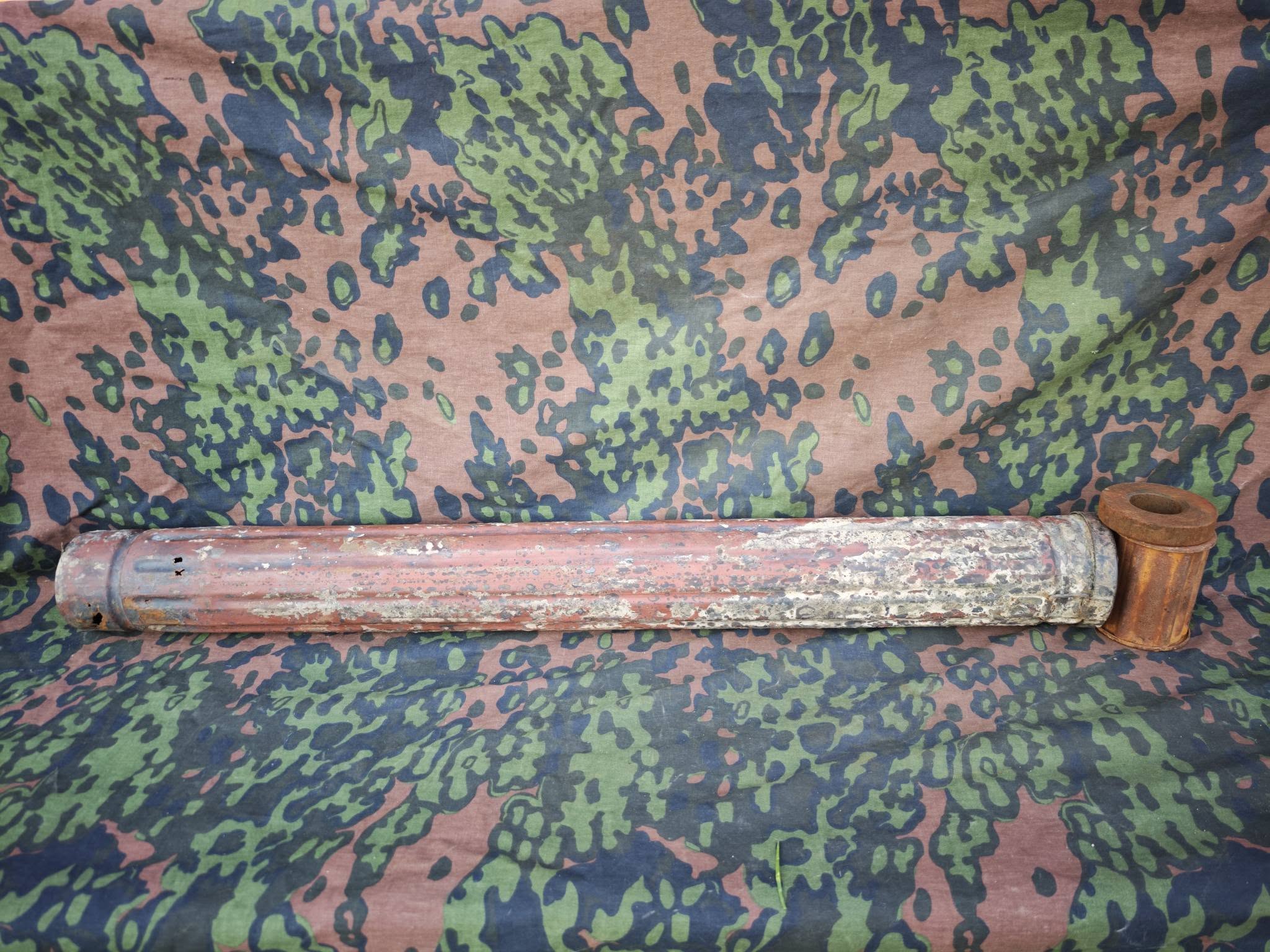 Original German 7.62cm Sprgr. Patr. 39 Transport Tube for Pak 36(r)