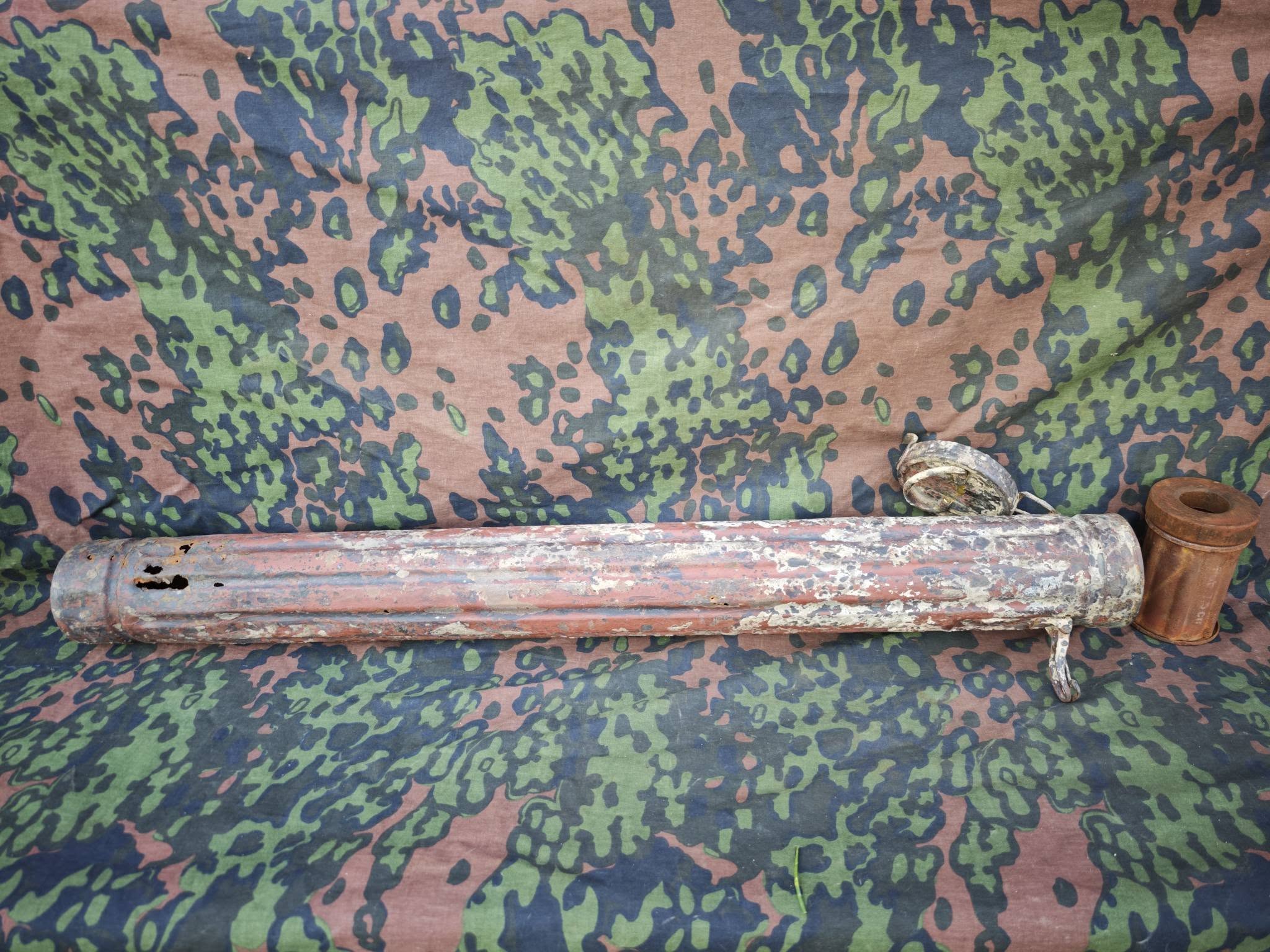 Original German 7.62cm Sprgr. Patr. 39 Transport Tube for Pak 36(r)