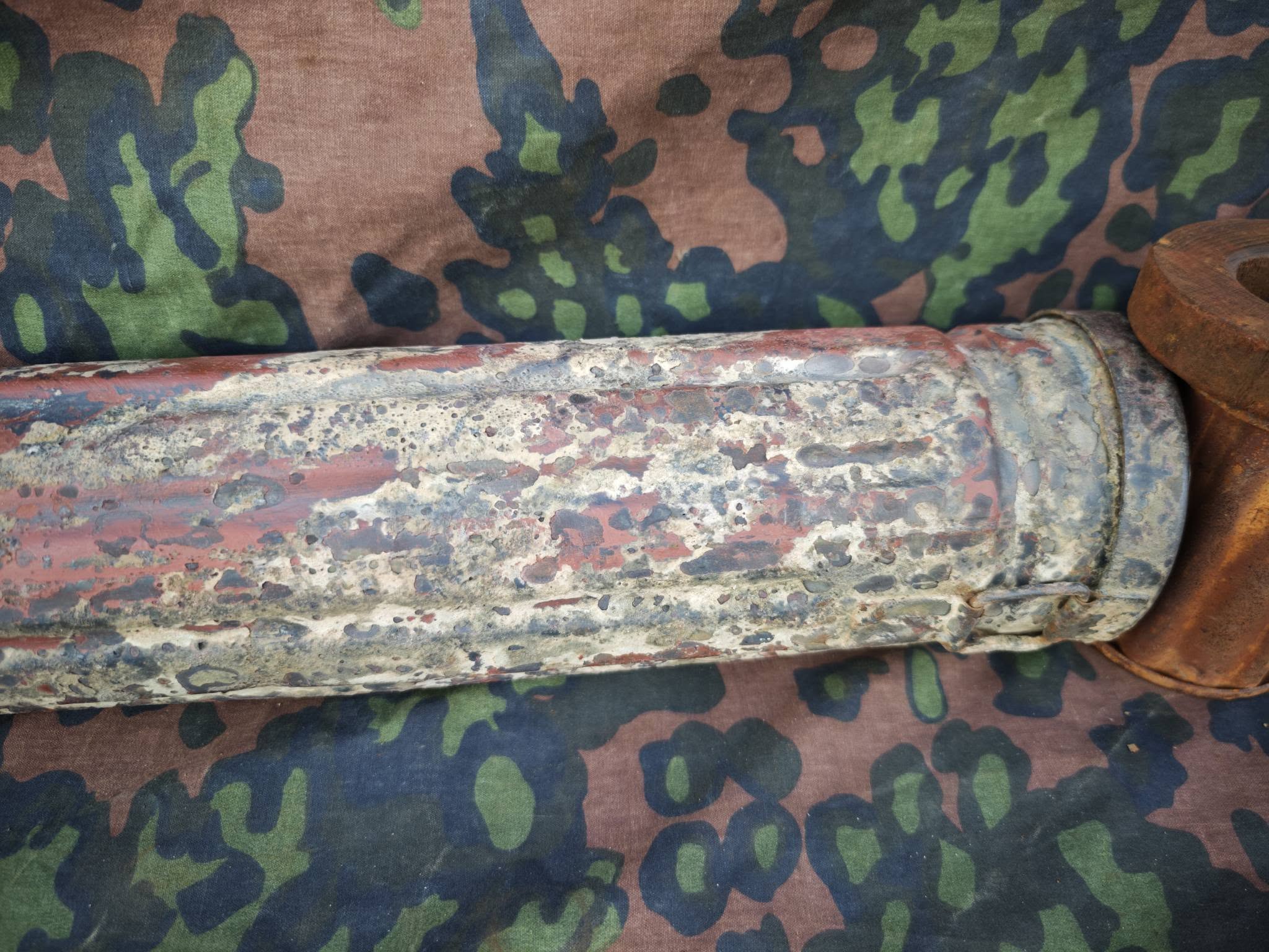 Original German 7.62cm Sprgr. Patr. 39 Transport Tube for Pak 36(r)