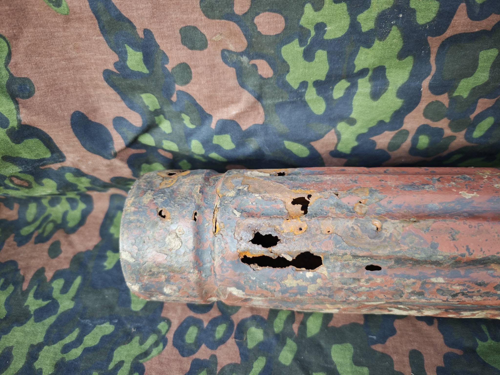 Original German 7.62cm Sprgr. Patr. 39 Transport Tube for Pak 36(r)