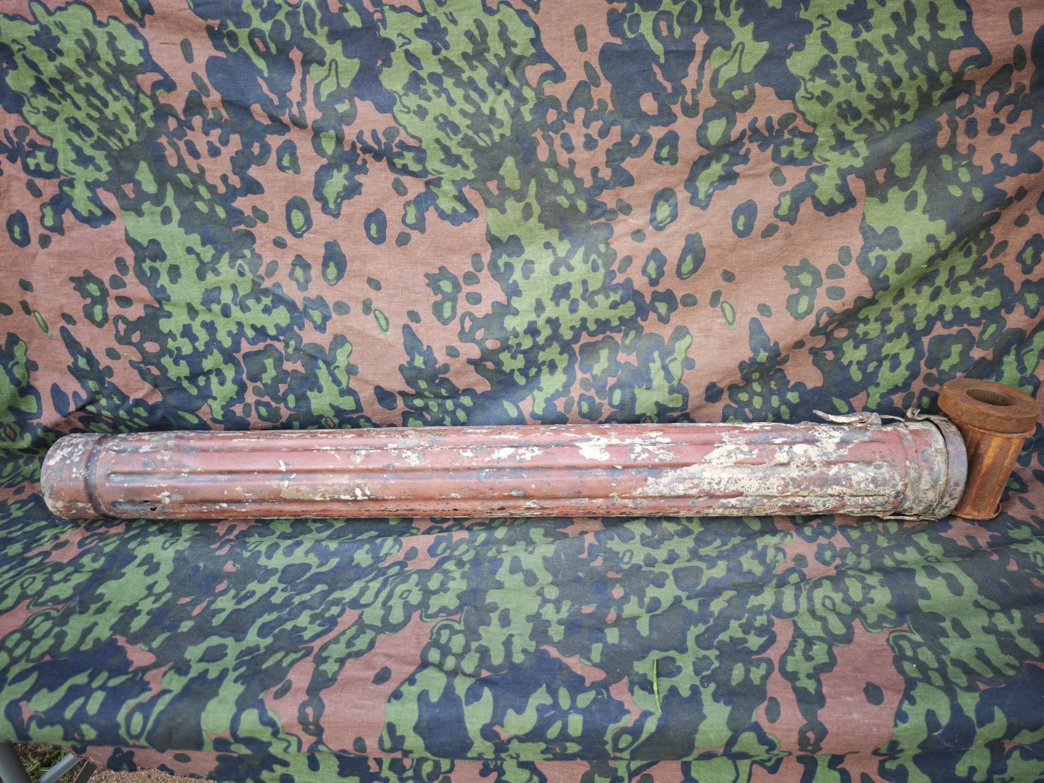 Original German 7.62cm Sprgr. Patr. 39 Transport Tube for Pak 36(r)