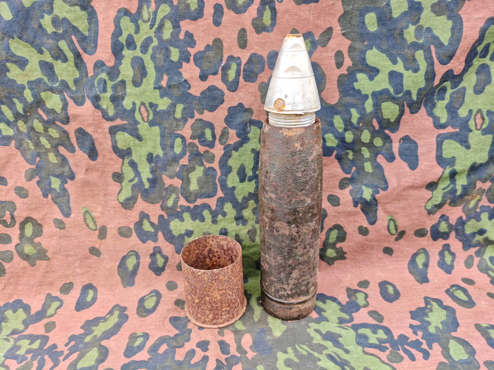 German WW2 le.I.G. 18 Sprgr. Relic Round