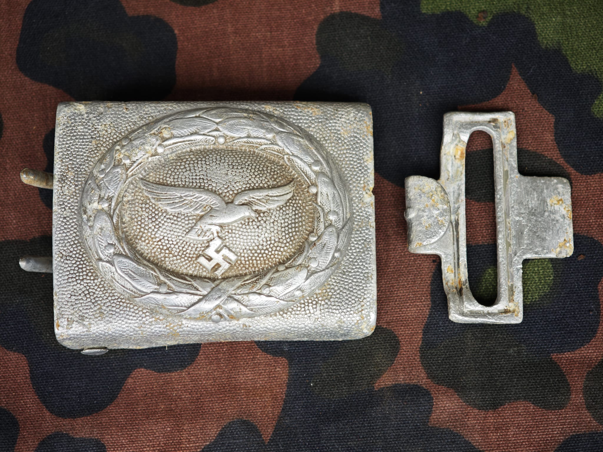 Original WWII German Luftwaffe Belt Buckle