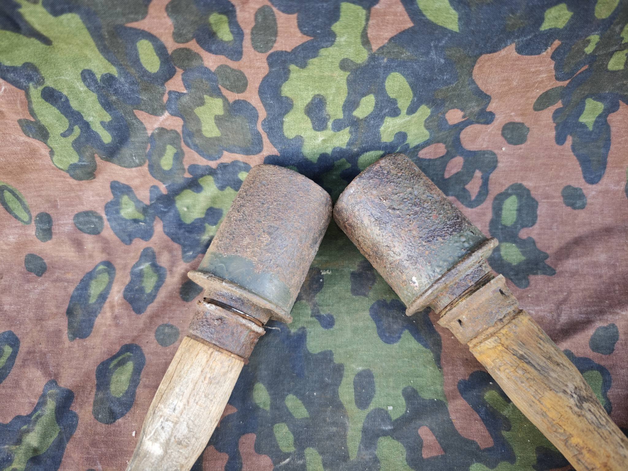 German WWII M24 Stick Grenade – Battlefield Relic