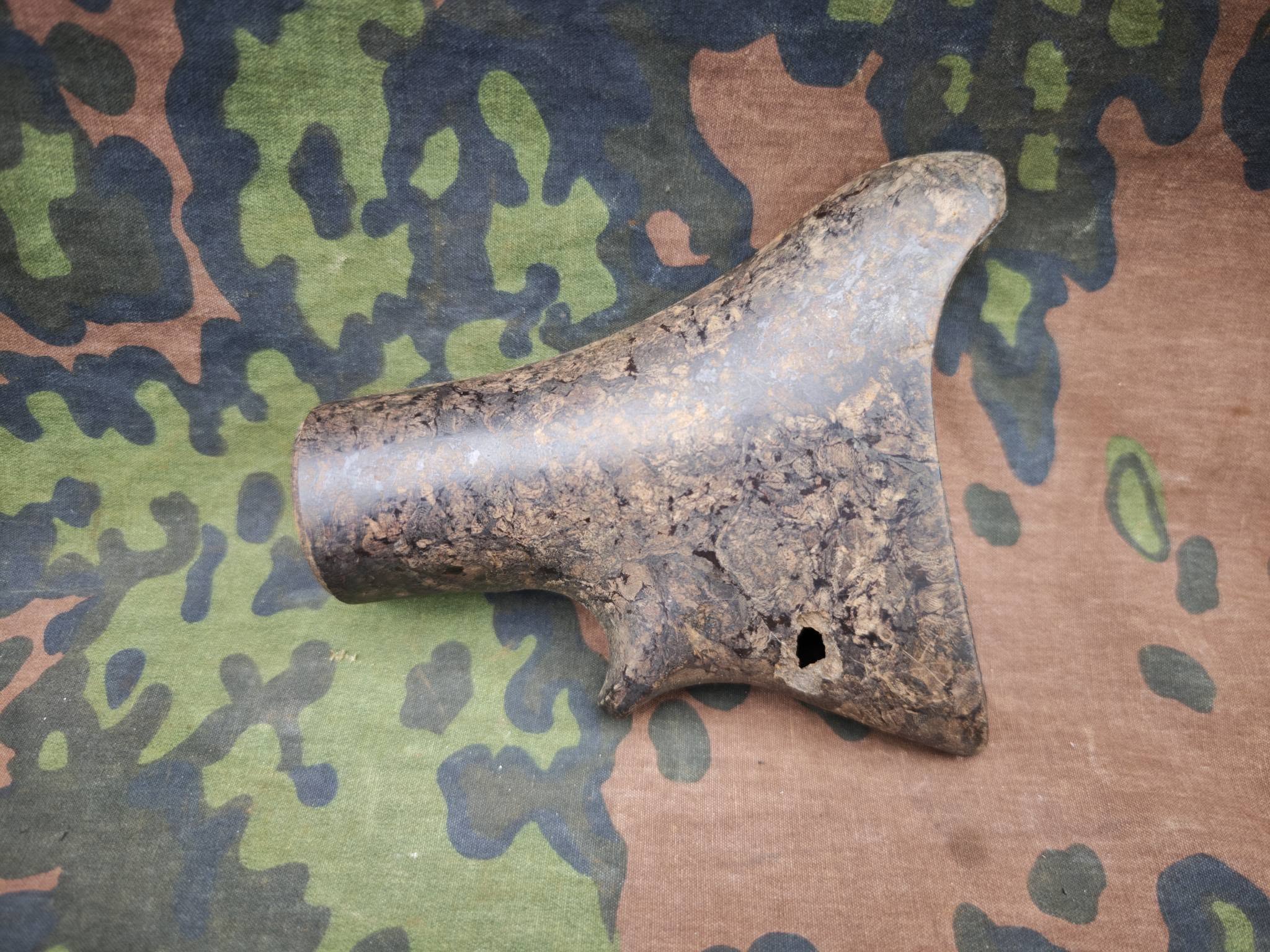 Original WWII German MG34 Bakelite Buttstock