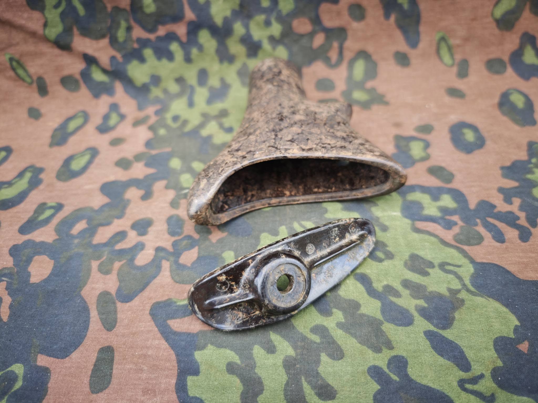 Original WWII German MG34 Bakelite Buttstock