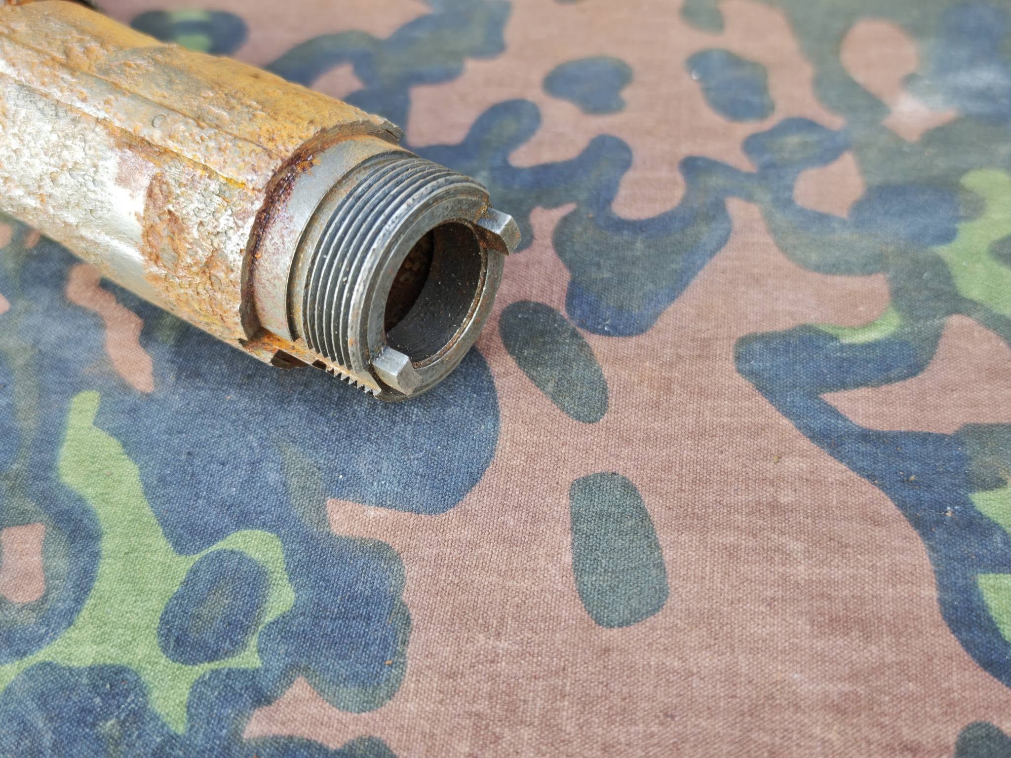 Original German WW2 MP40 Receiver Tube – Battlefield Relic No.2