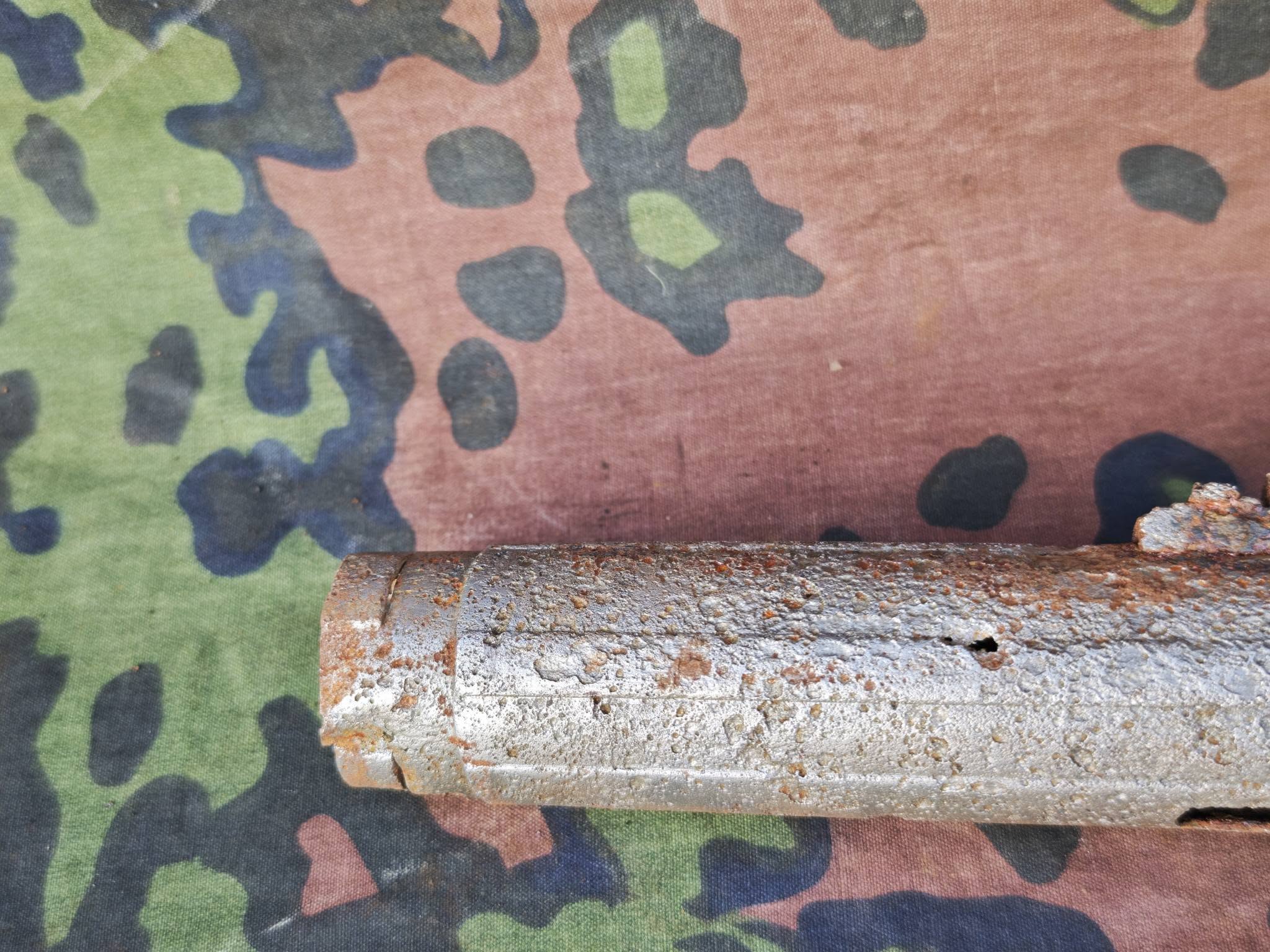 Original German WW2 MP40 Receiver Tube – Battlefield Relic No.2