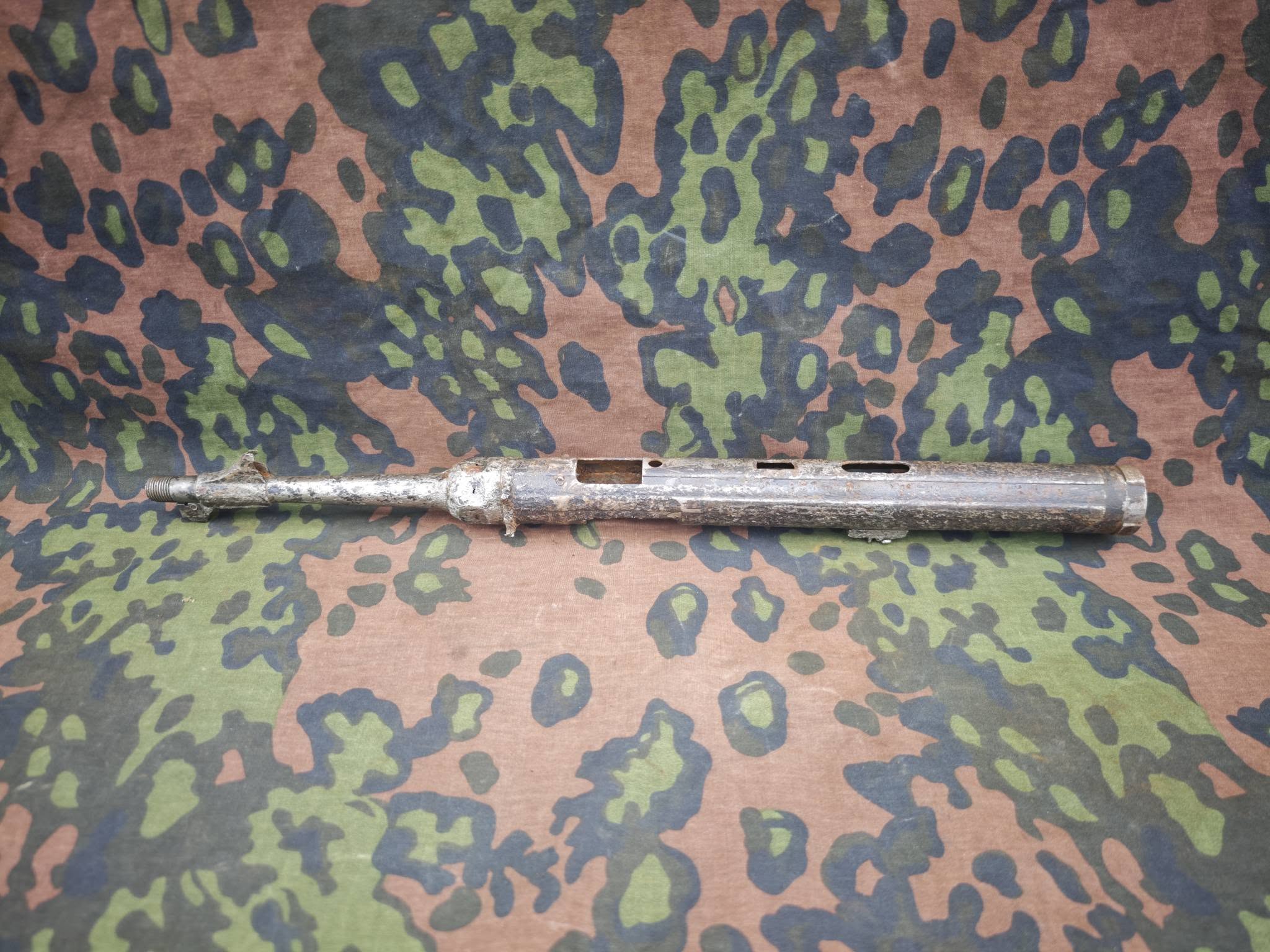 WW2 German MP40 Receiver with Barrel – Relic
