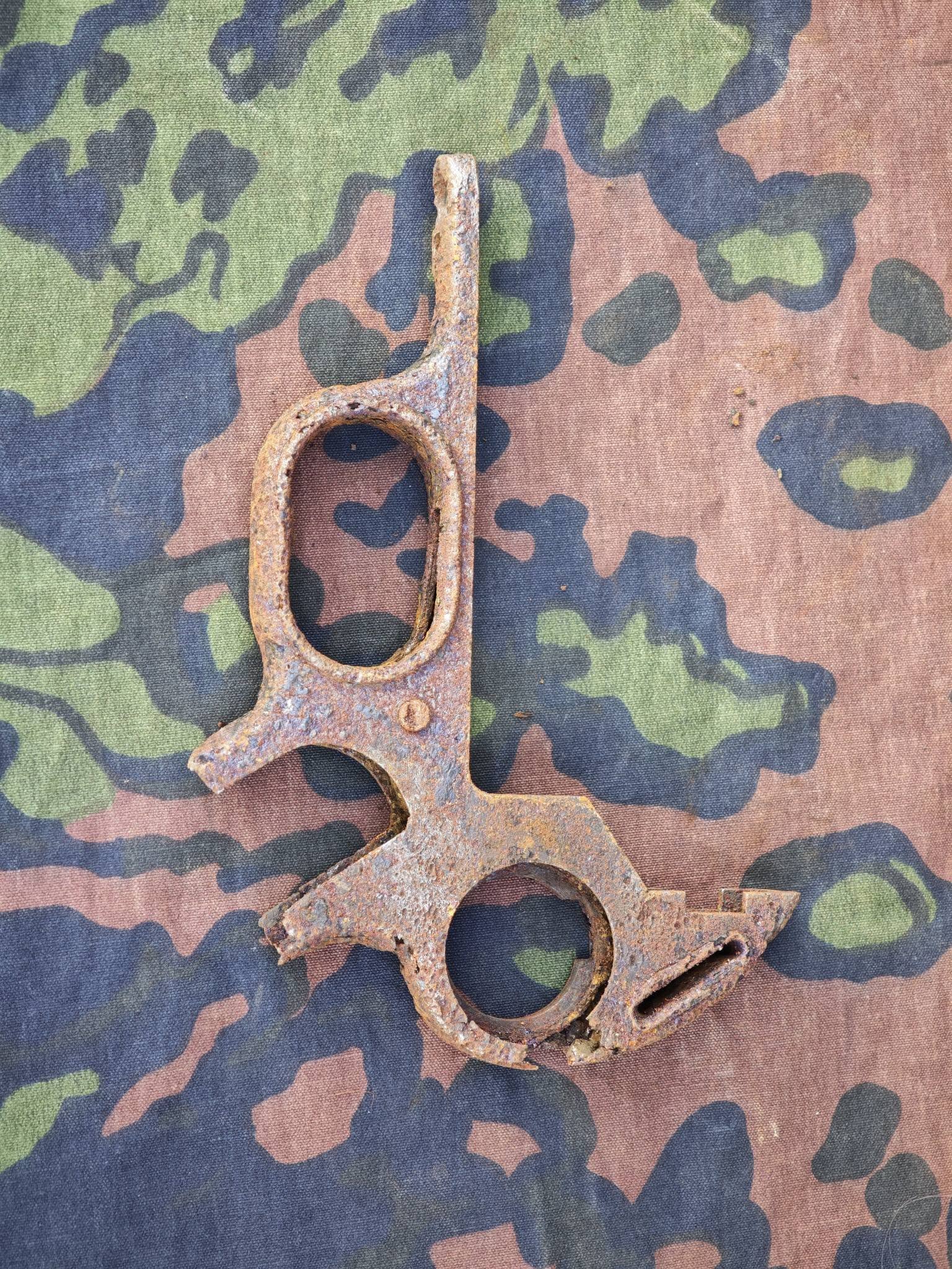 Original German WW2 MP40 Trigger Housing / Magazine Housing – Partial Battlefield Relic