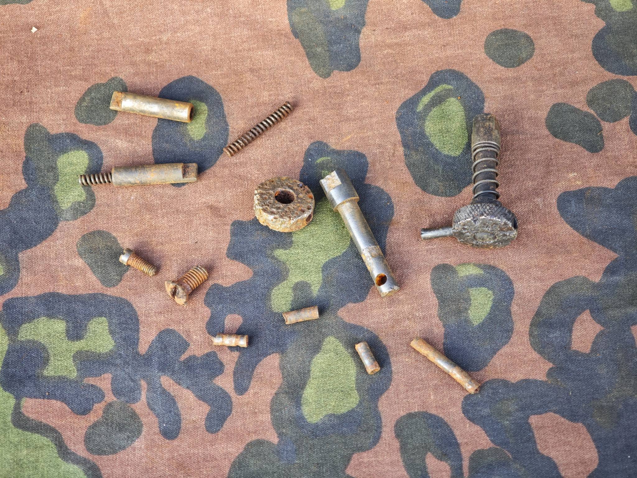 Original German WW2 MP40 Parts Lot – Battlefield Relics