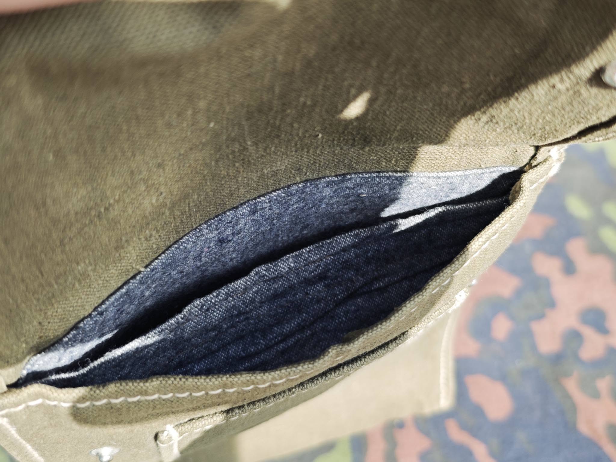 Original German WWII Maps Ruler Pouch