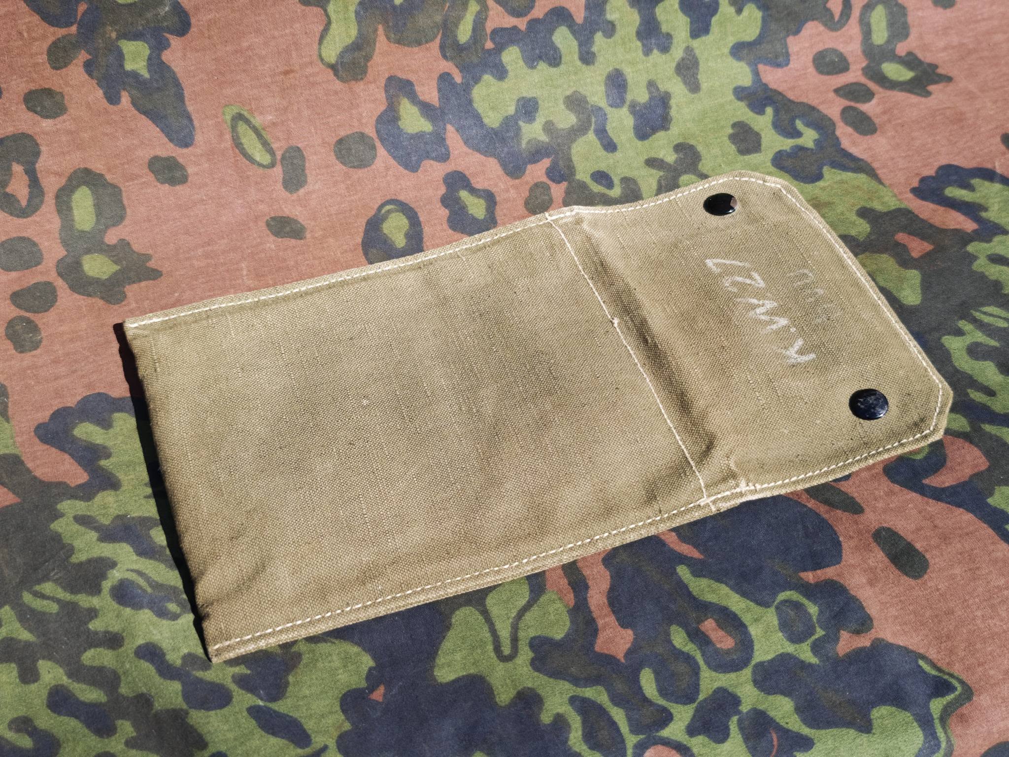 Original German WWII Maps Ruler Pouch