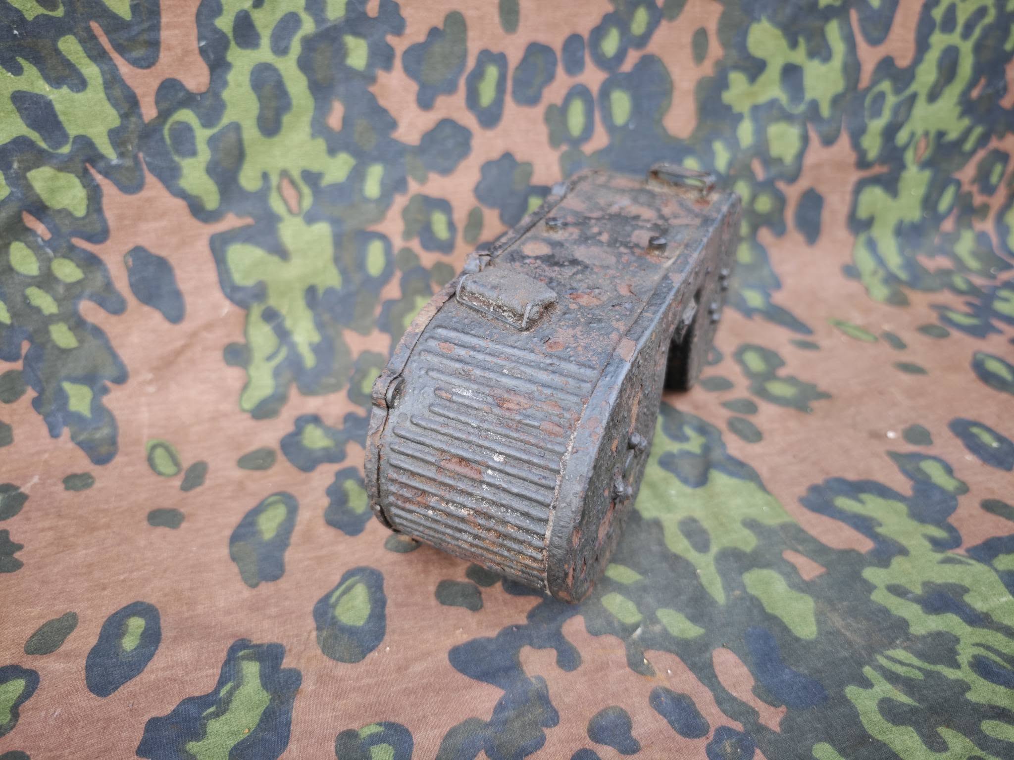 Original WWII German MG15 Double Drum Magazine (Doppeltrommel 15)