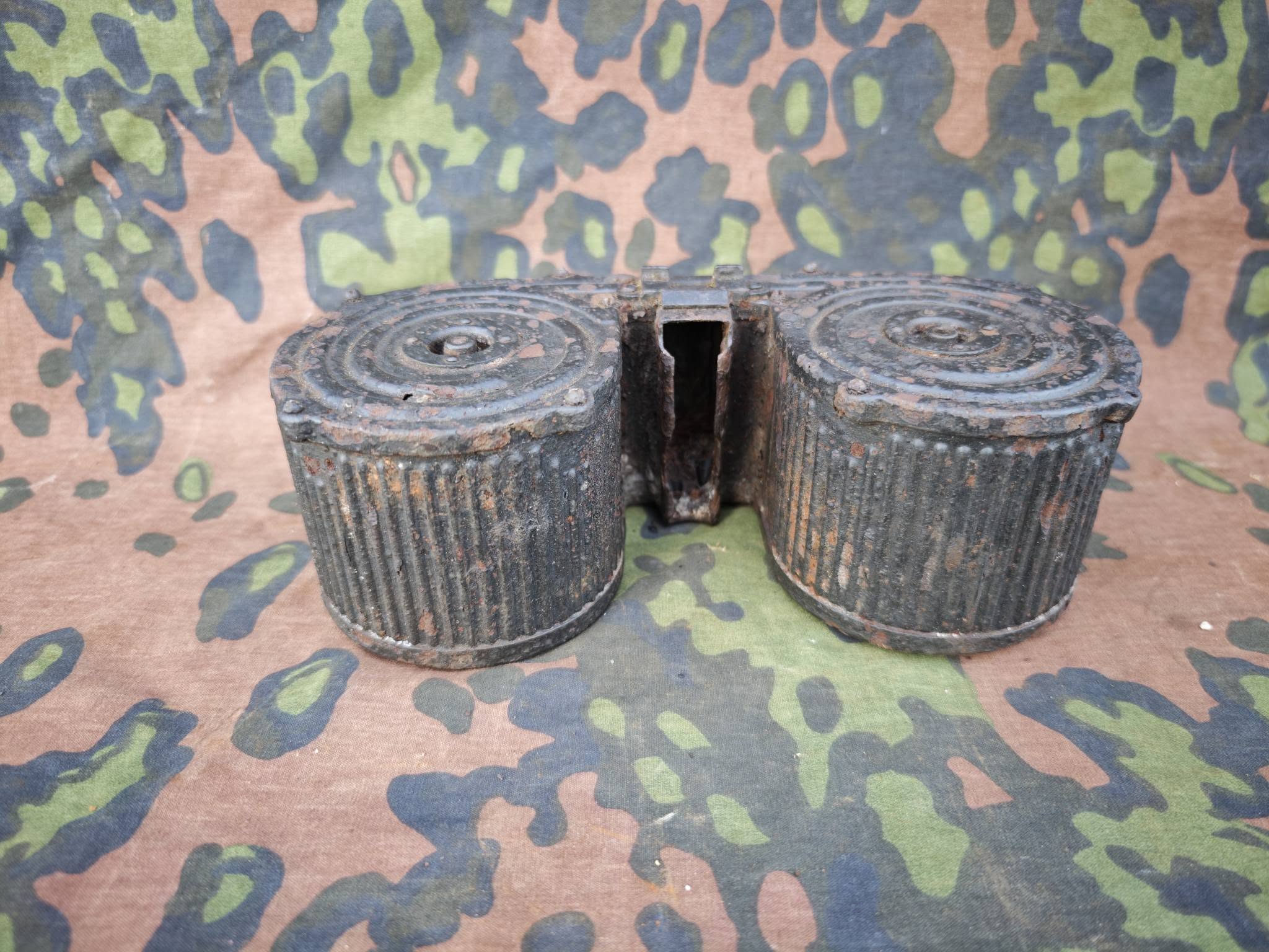 Original WWII German MG15 Double Drum Magazine (Doppeltrommel 15)