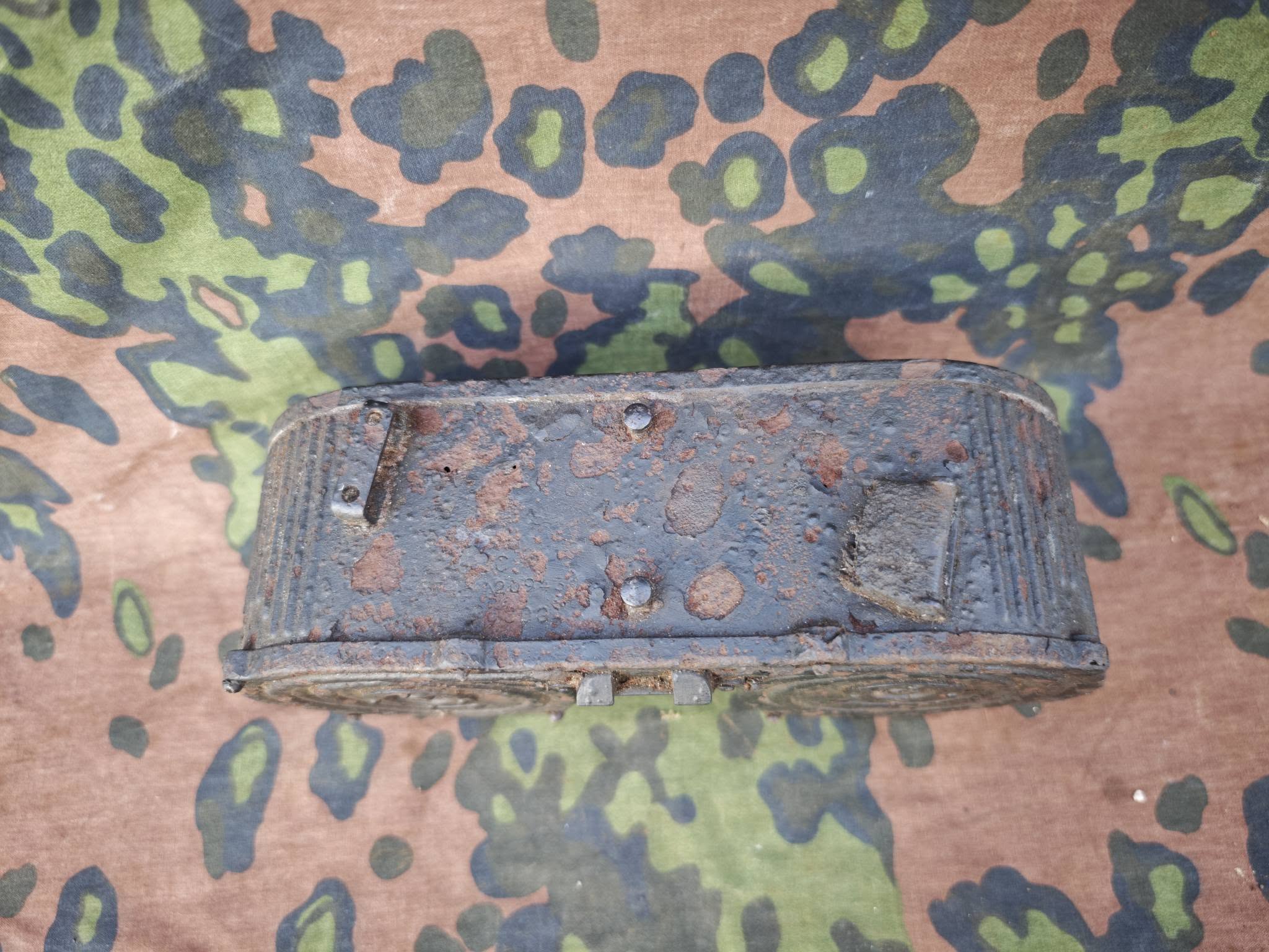 Original WWII German MG15 Double Drum Magazine (Doppeltrommel 15)