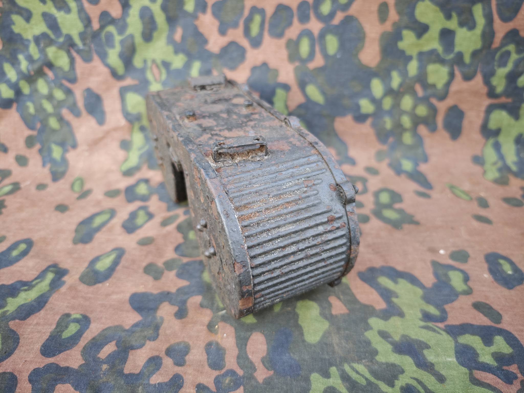 Original WWII German MG15 Double Drum Magazine (Doppeltrommel 15)