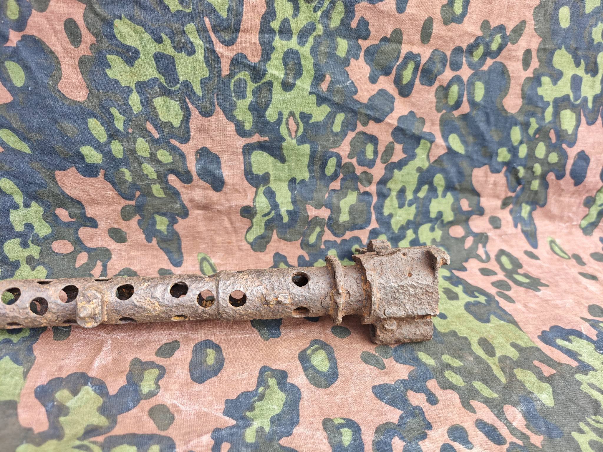 German MG34 Barrel Shroud – Battlefield Relic