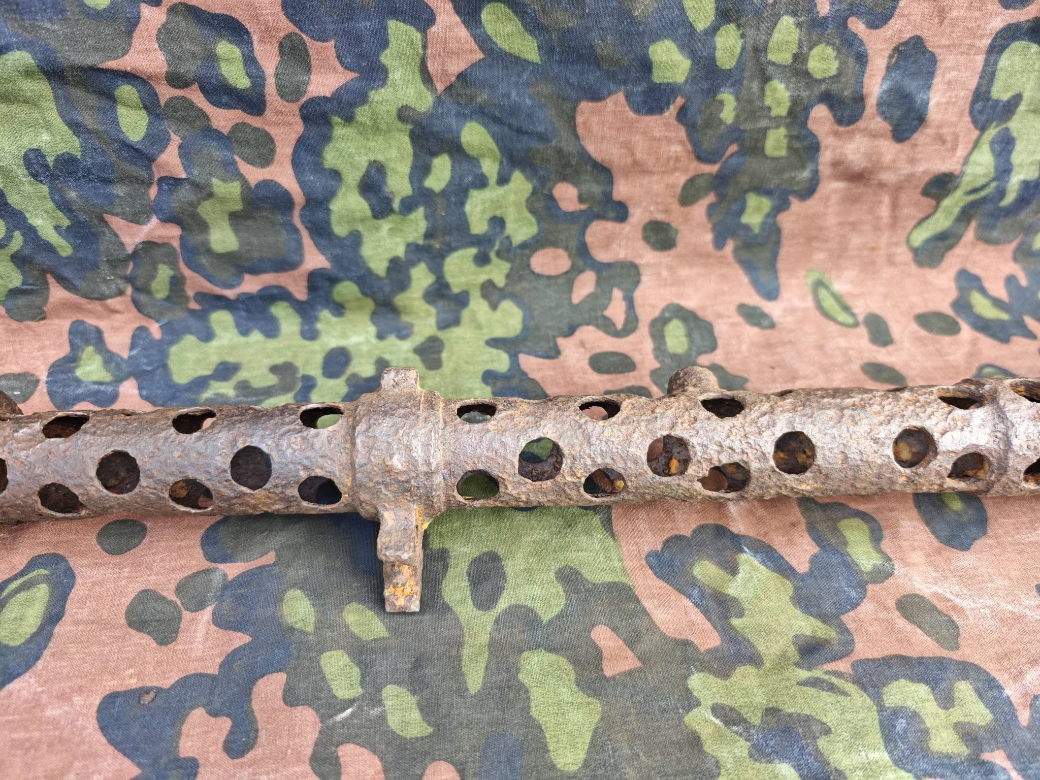 German MG34 Barrel Shroud – Battlefield Relic