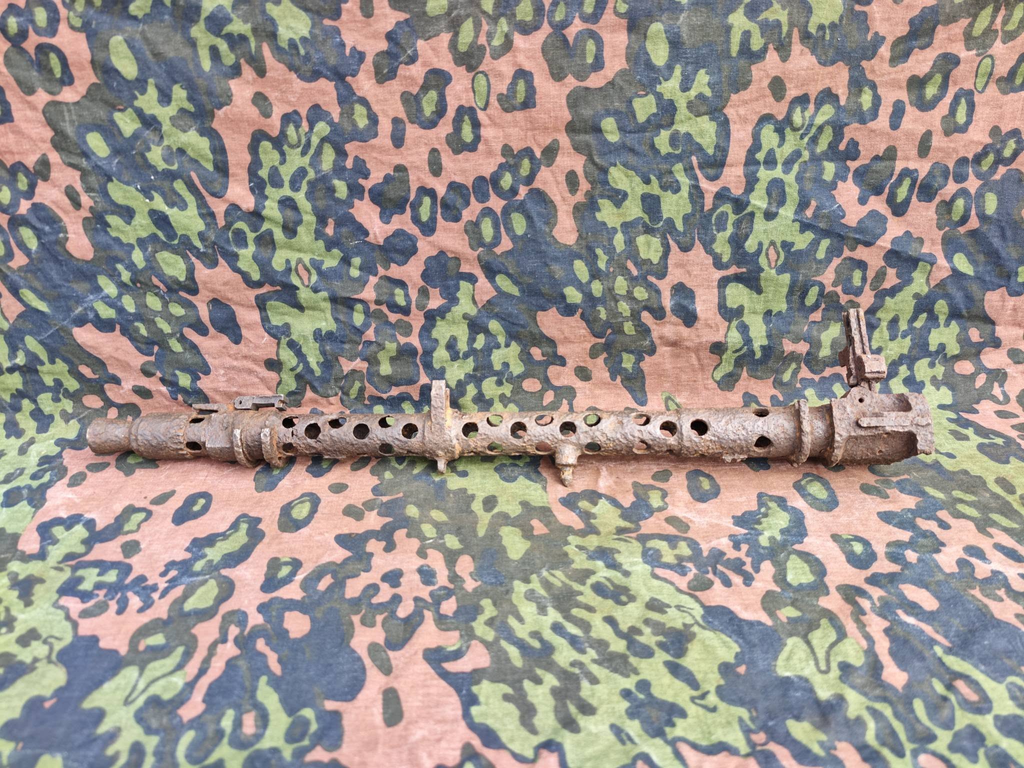German MG34 Barrel Shroud – Battlefield Relic