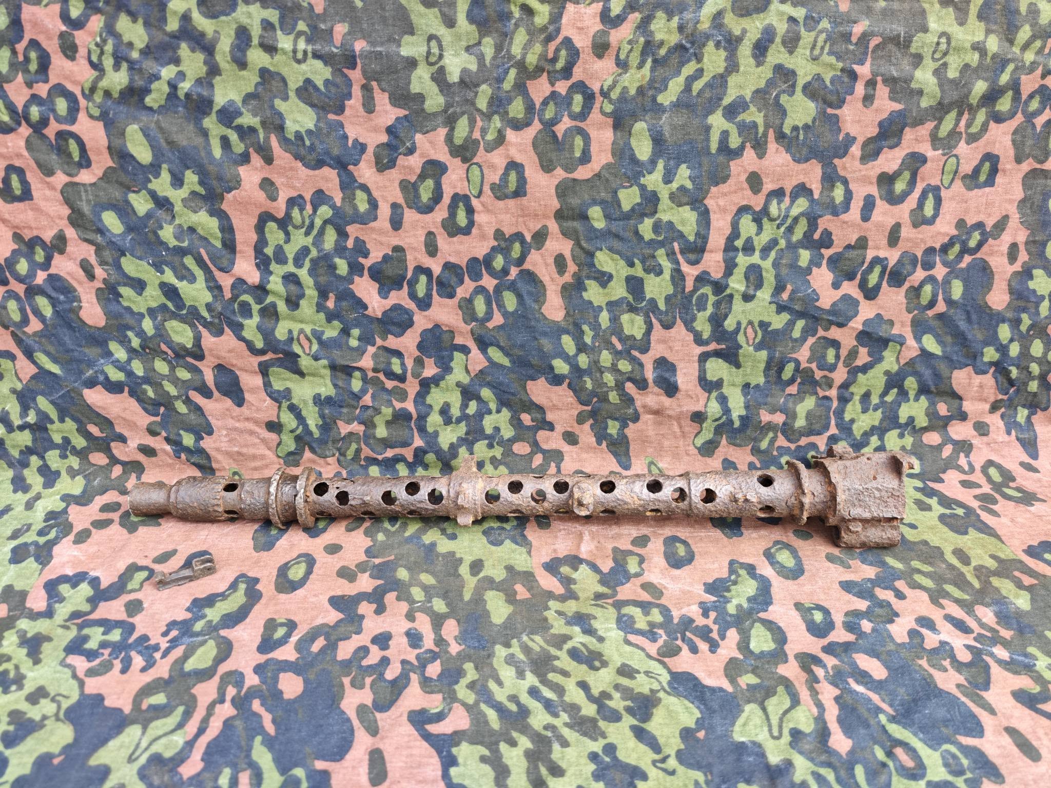 German MG34 Barrel Shroud – Battlefield Relic