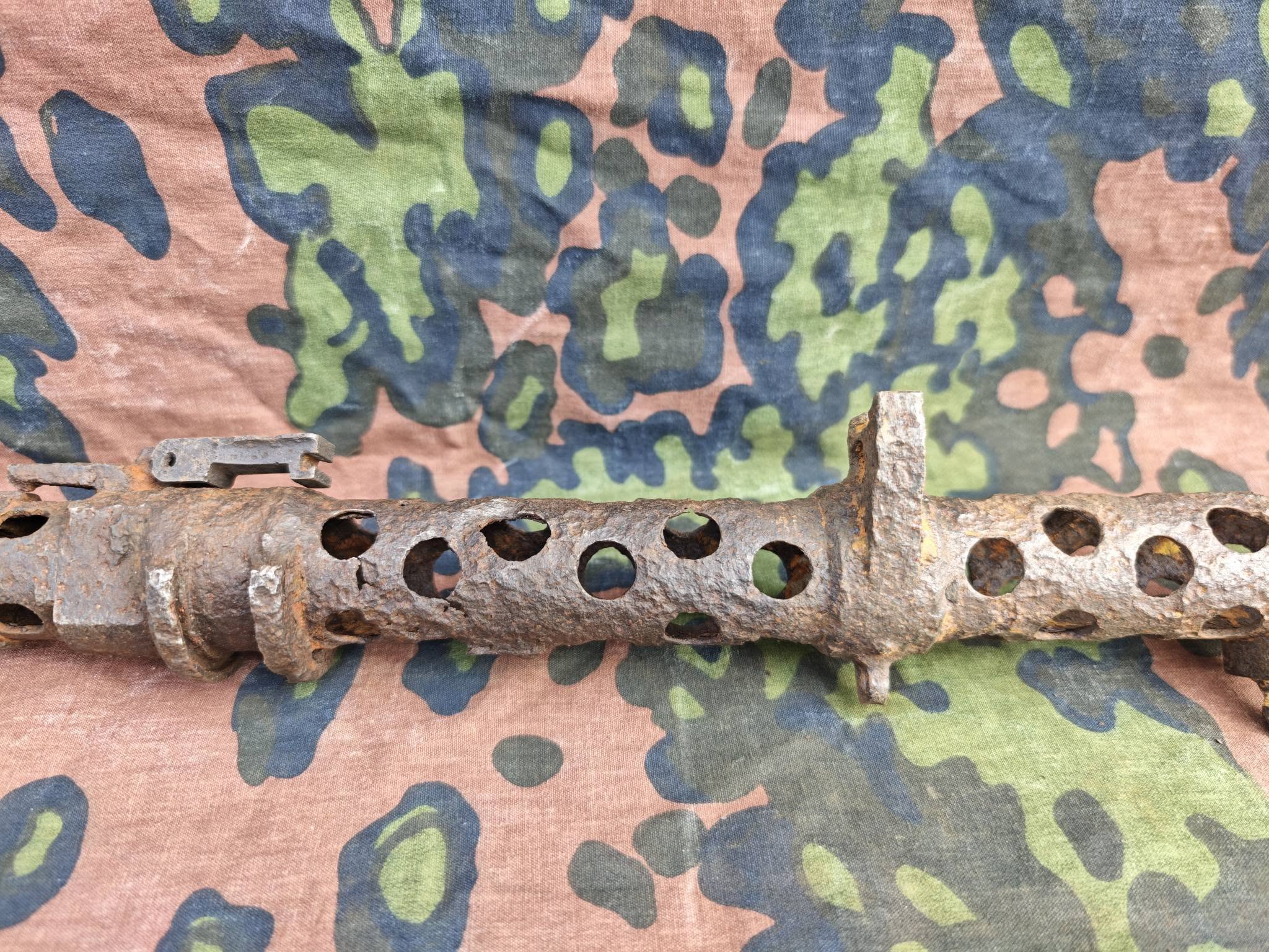 German MG34 Barrel Shroud – Battlefield Relic