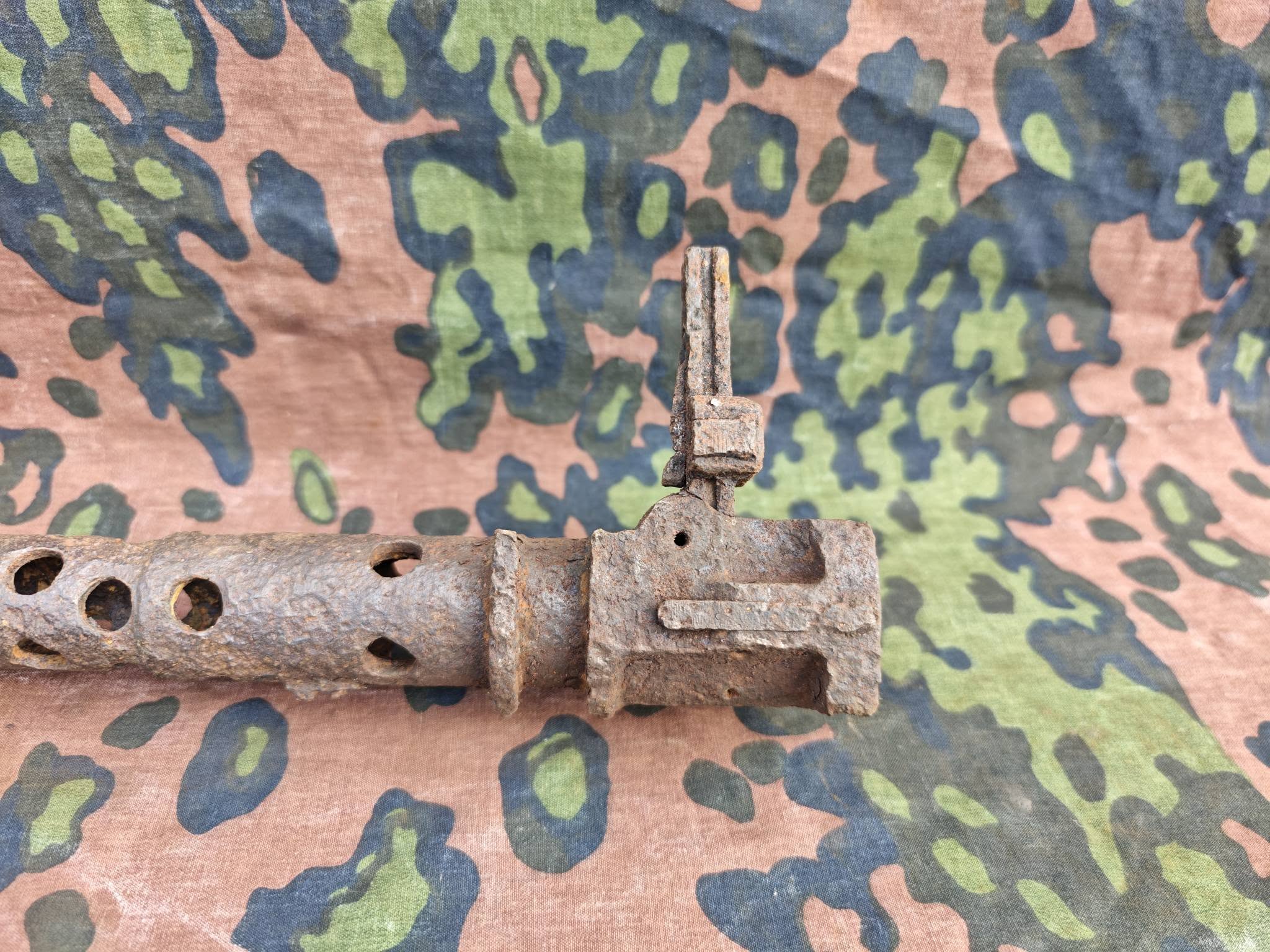 German MG34 Barrel Shroud – Battlefield Relic