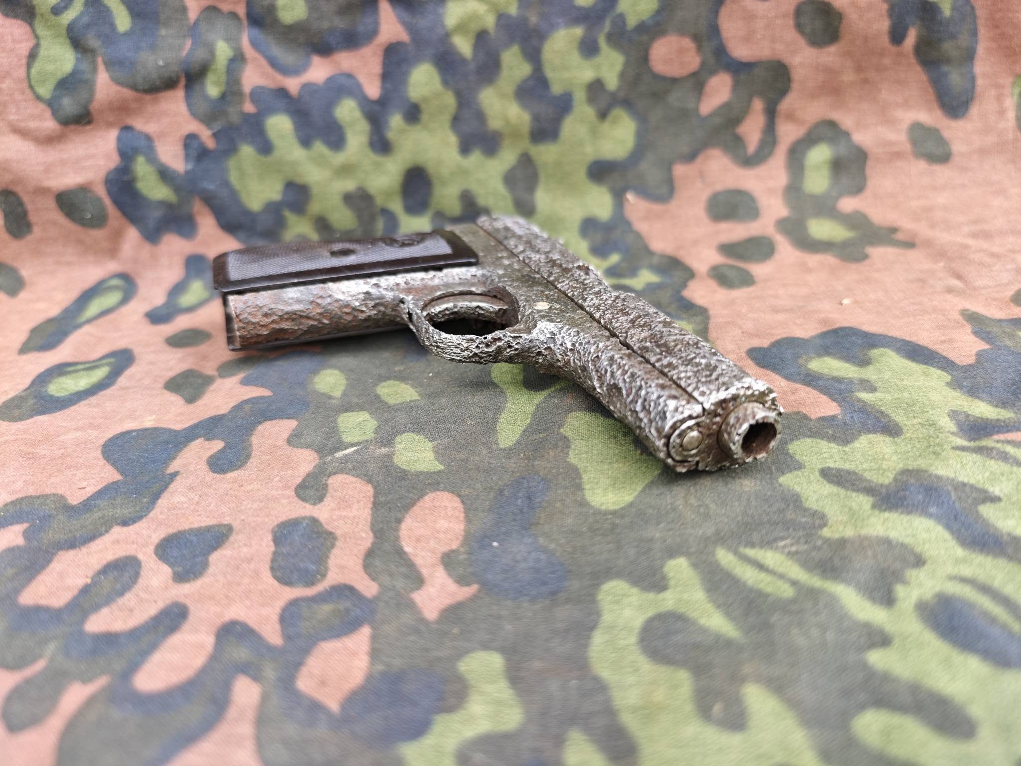 Czechoslovak CZ vz. 24 pistol – 9mm – battlefield relic