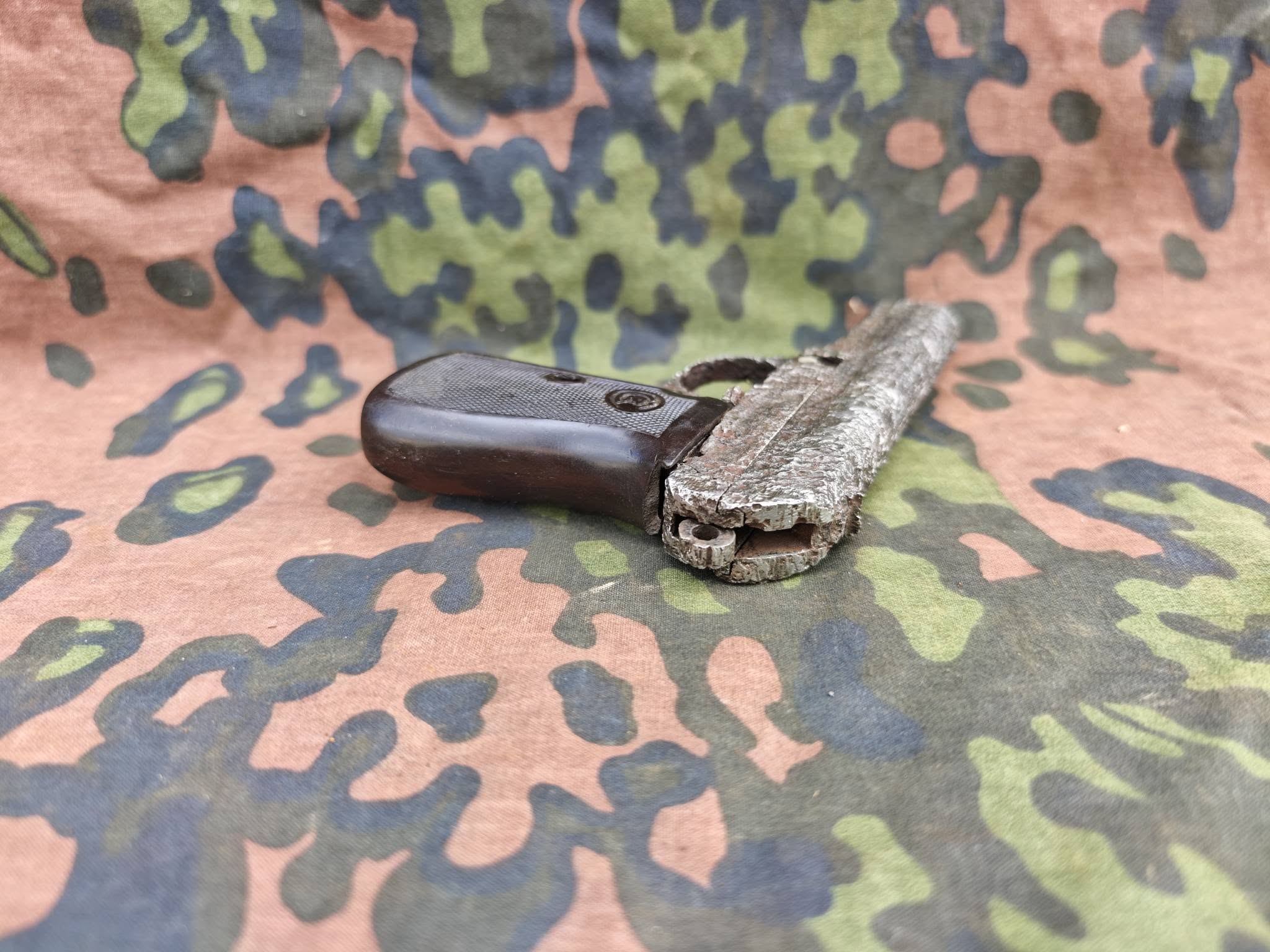 Czechoslovak CZ vz. 24 pistol – 9mm – battlefield relic