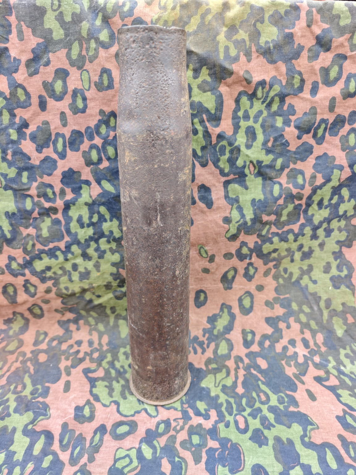 German 7.5 cm Pak 41 Steel Cartridge Case