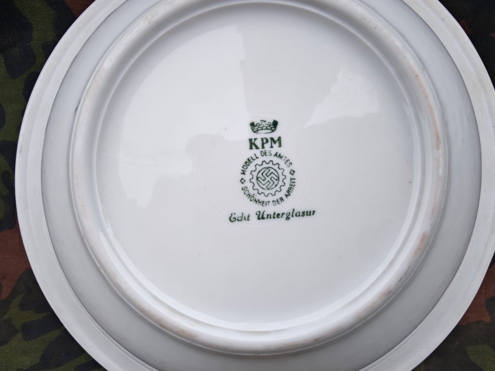 Original RAD Officer's Soup Plate – KPM